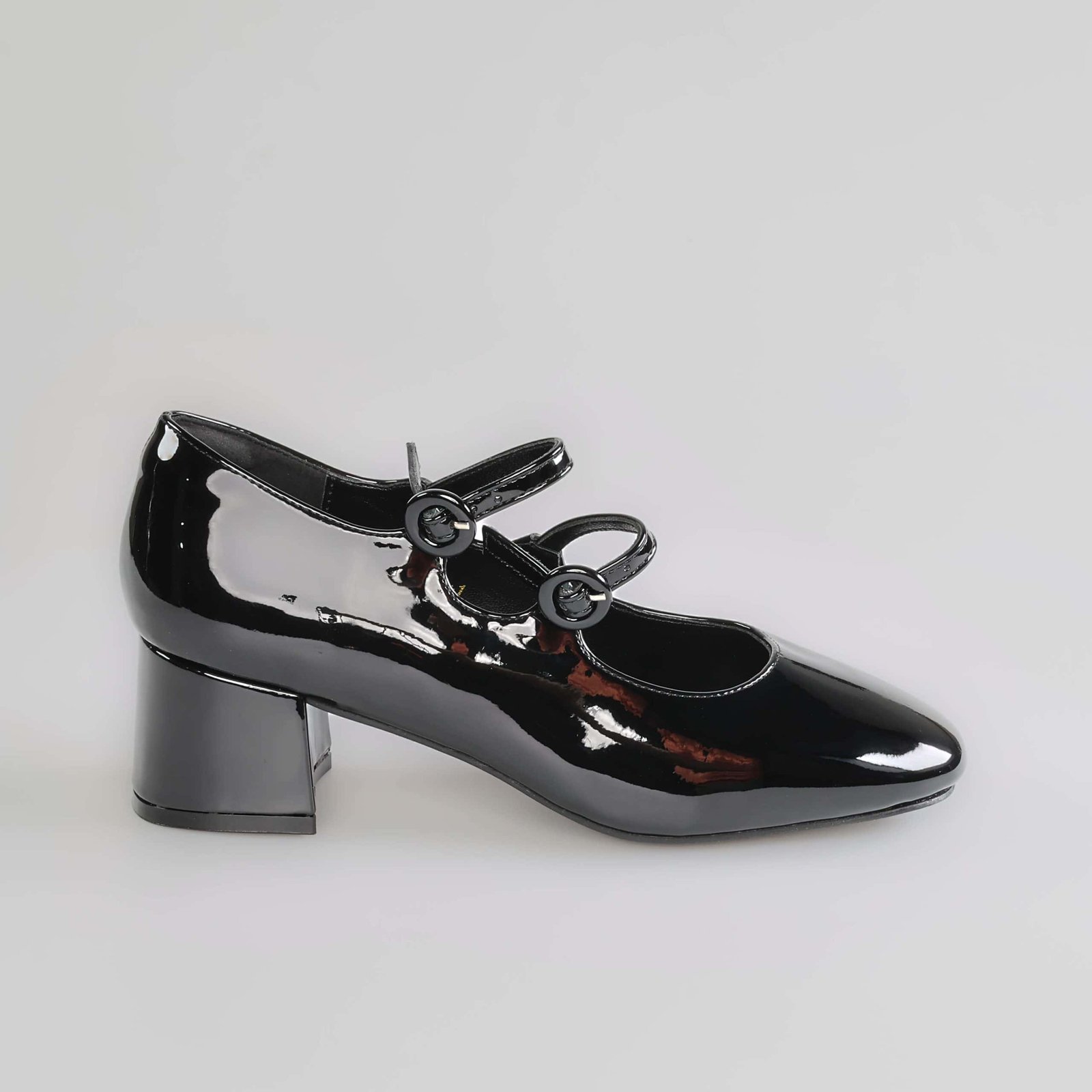 MARY – Escarpins à bride Femmes en Noir.