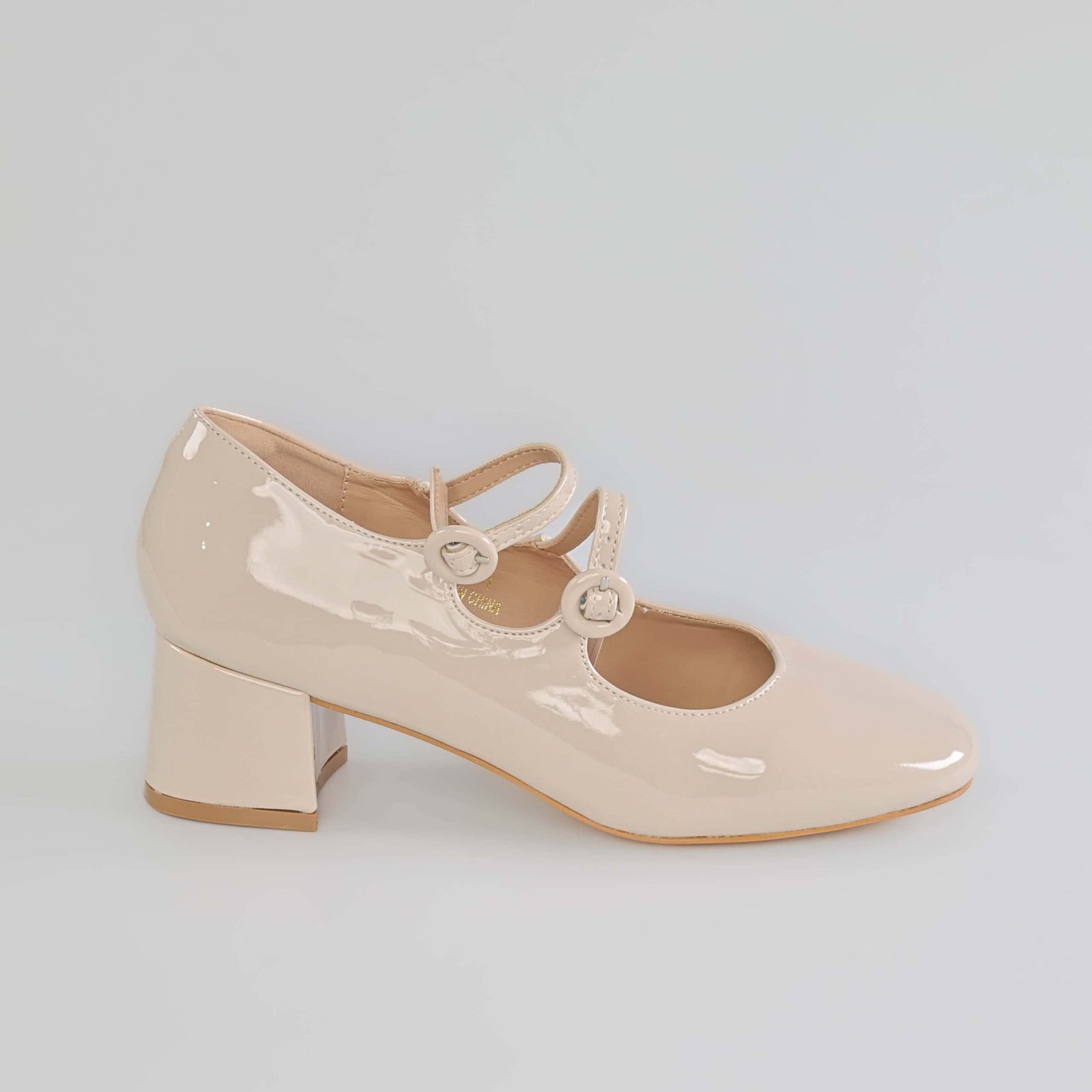 MARY – Escarpins à bride Femmes en Beige.
