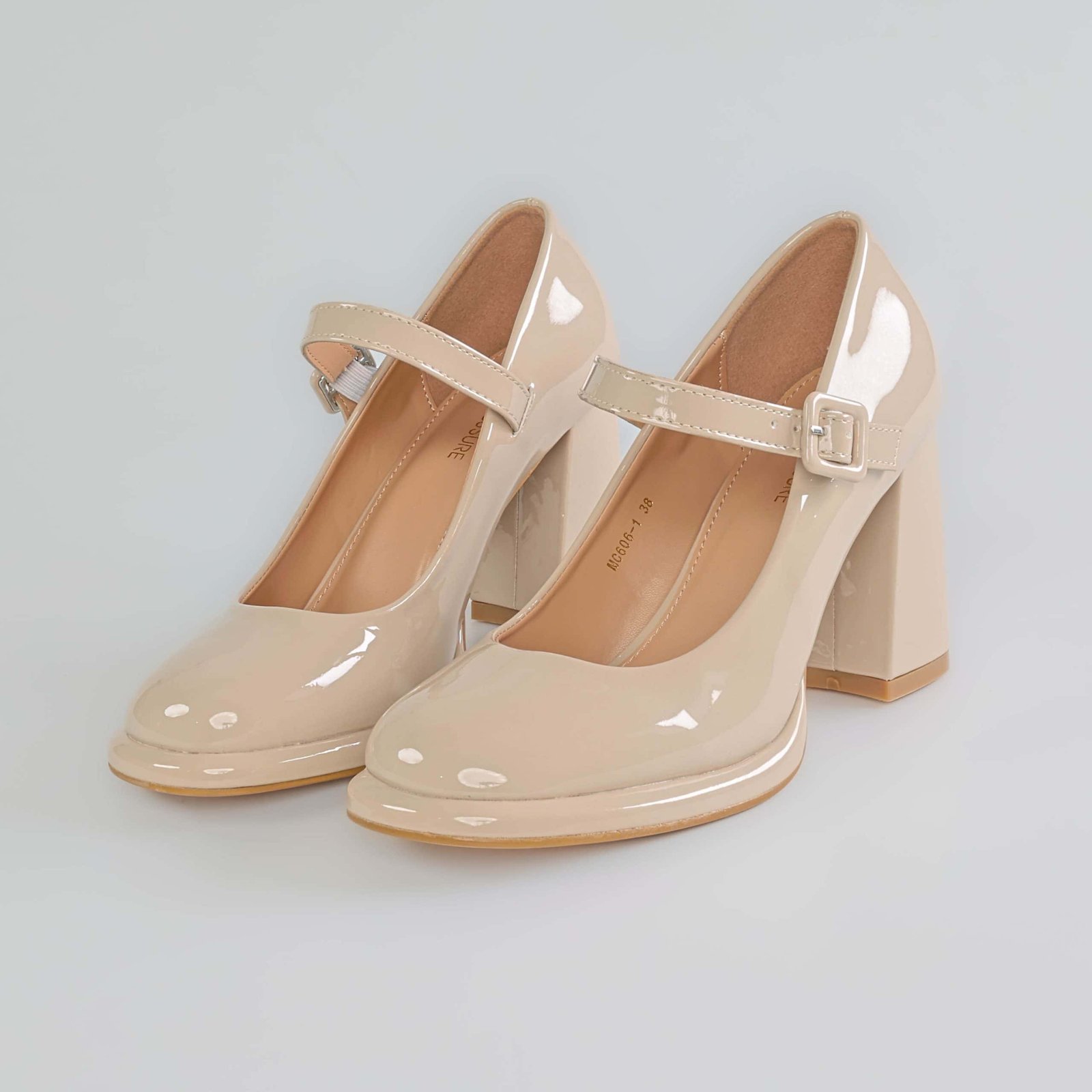 Viva – Escapins à bride Femmes en Beige.