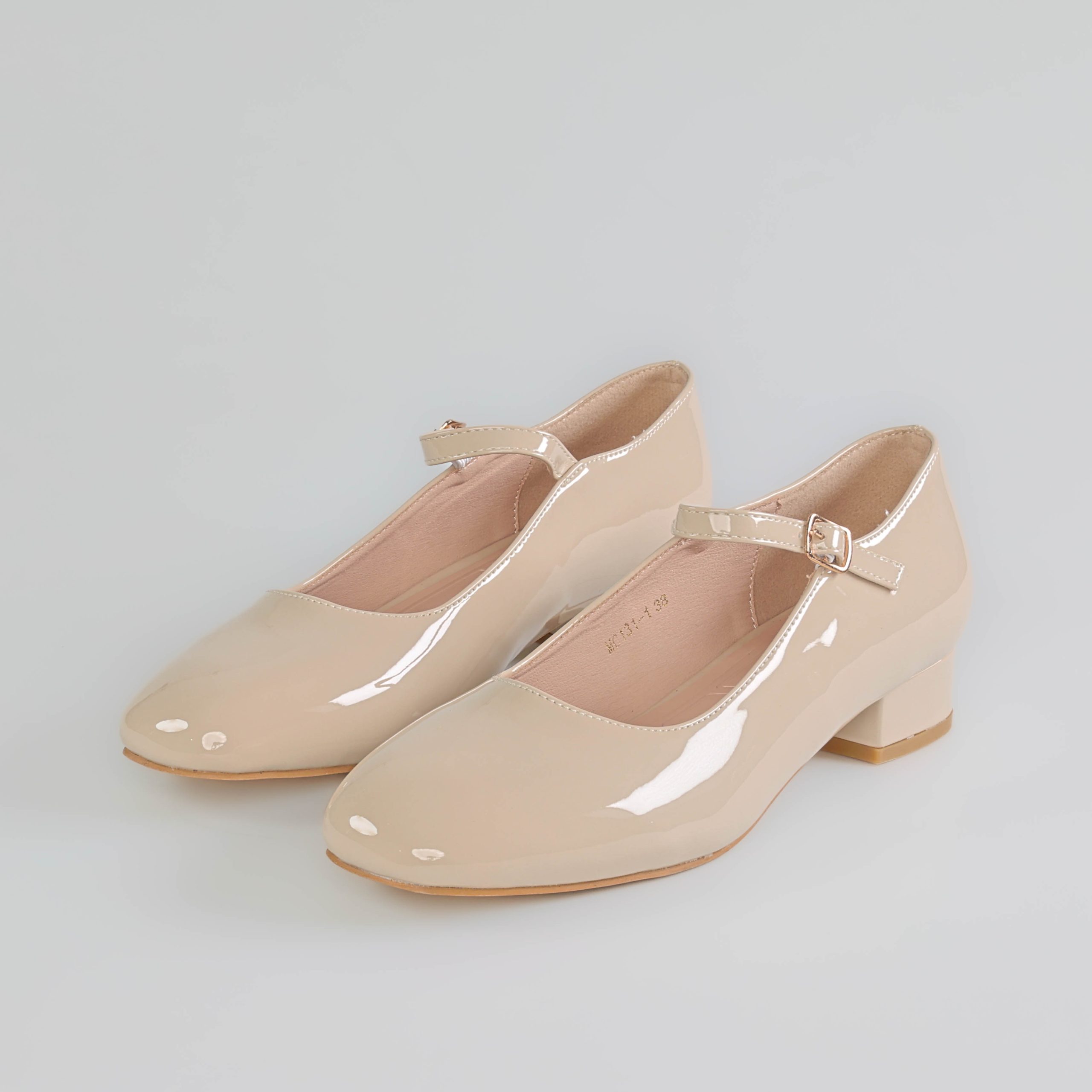 Maya – Escapins à bride Femmes en Beige.
