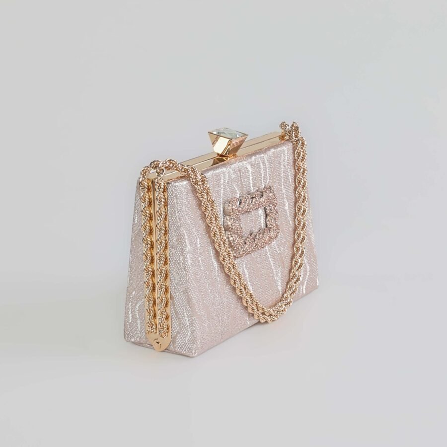Moonlight – Sac soirée en Rose Doré.