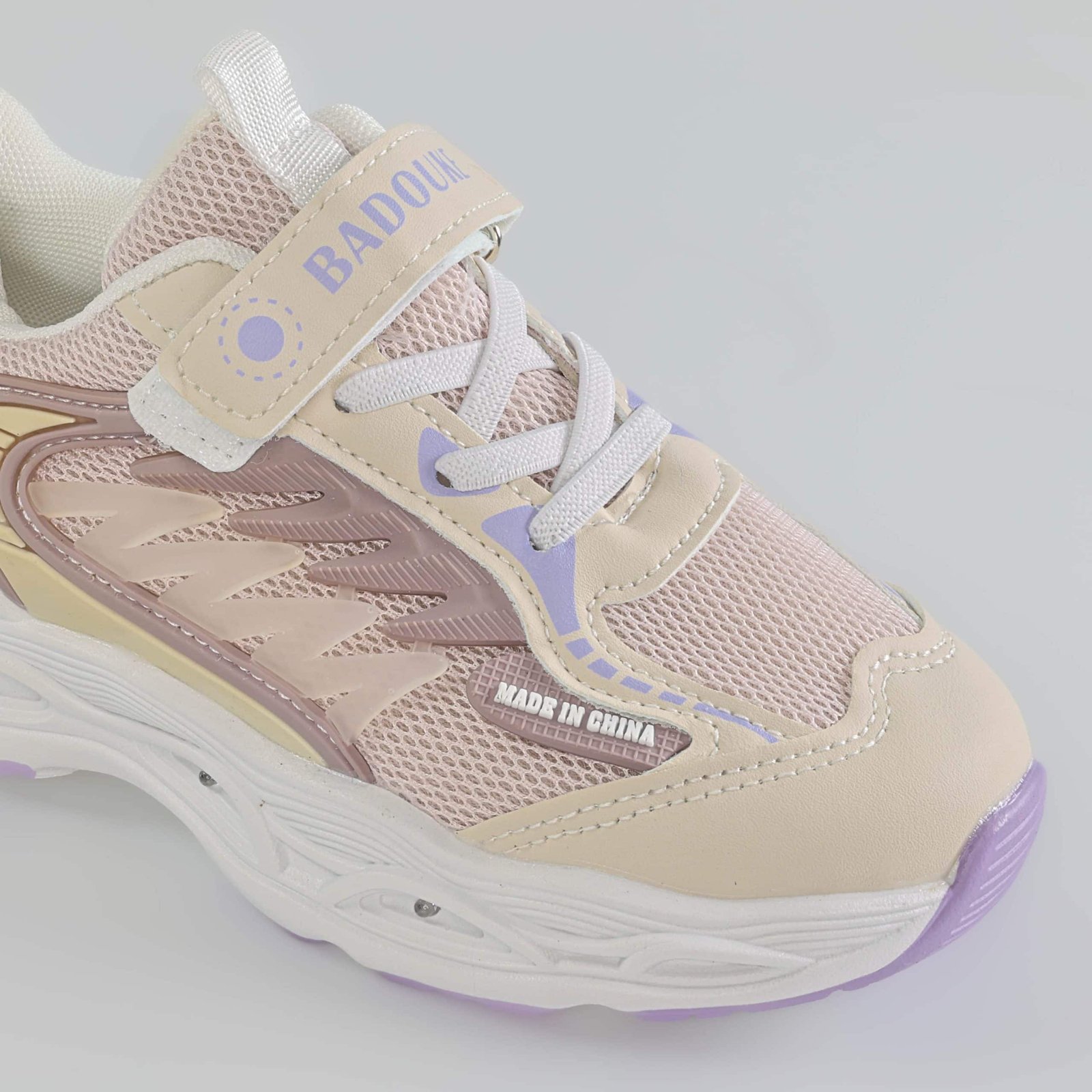 Kid Sprint – Baskets Enfants en Mauve.