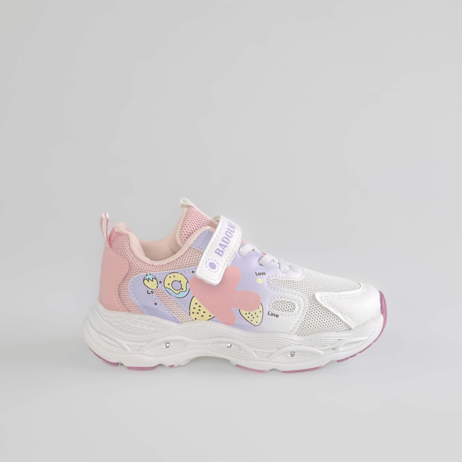 Junior Star – Baskets Enfants en Rose.