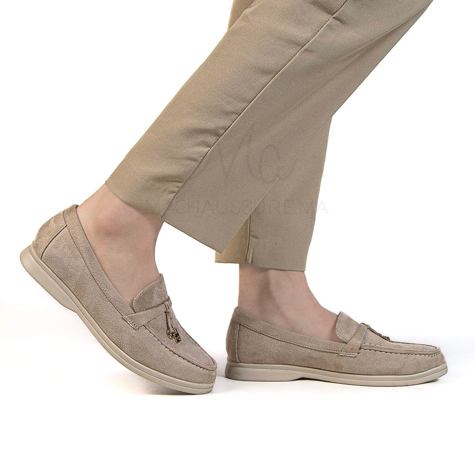OPERA - Mocassins en Beige.