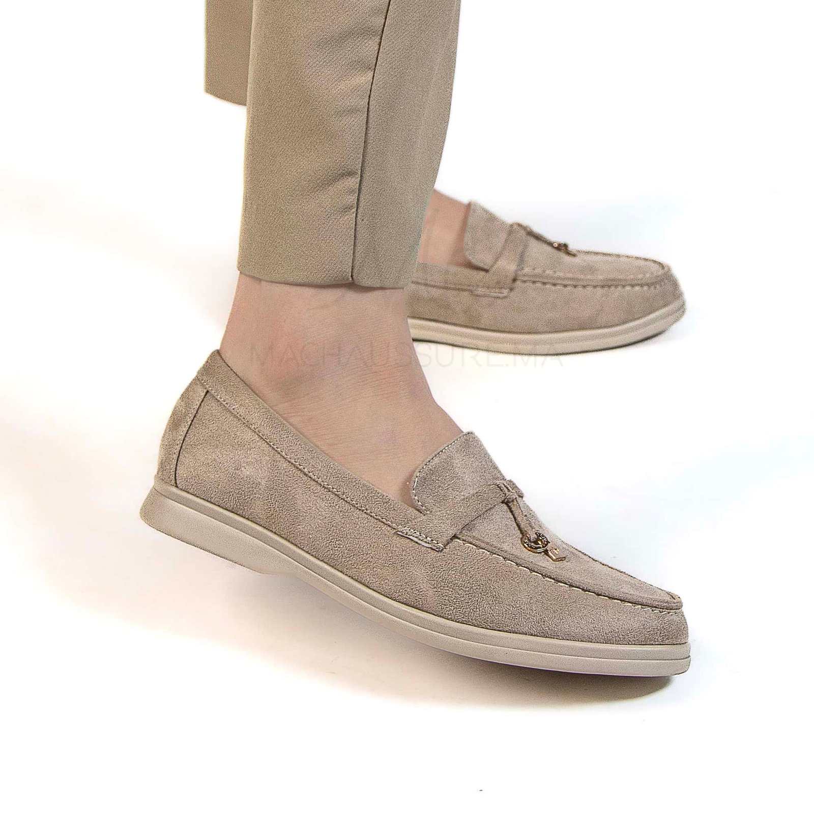 OPERA - Mocassins en Beige.