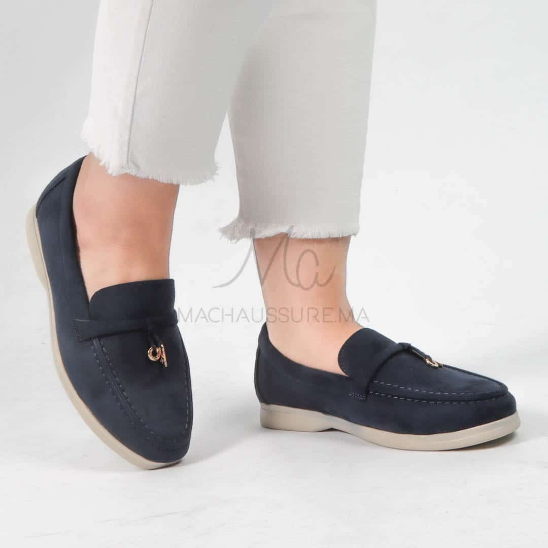 OPERA - Mocassins en Bleu.