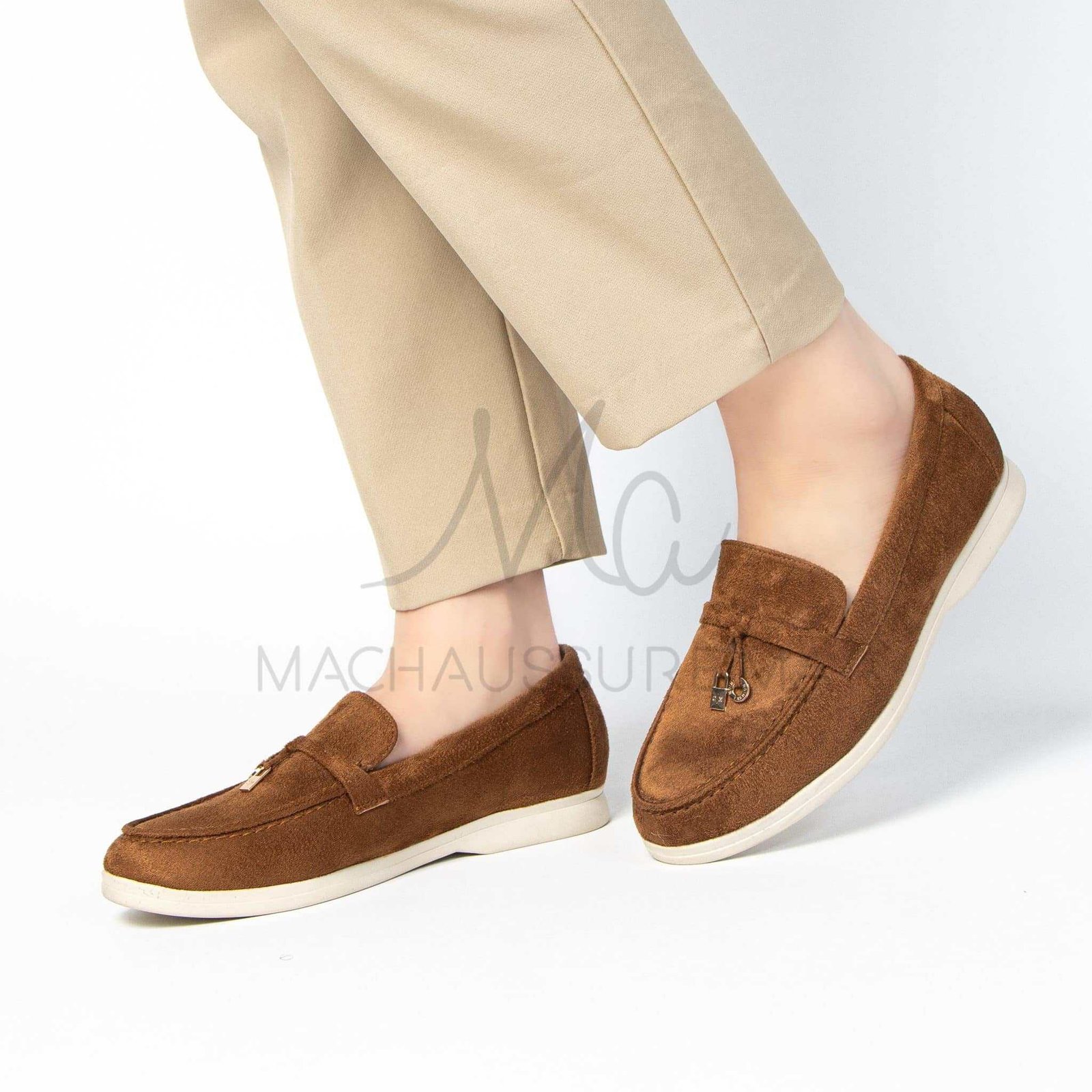 Opera - Mocassins Femme en Marron.