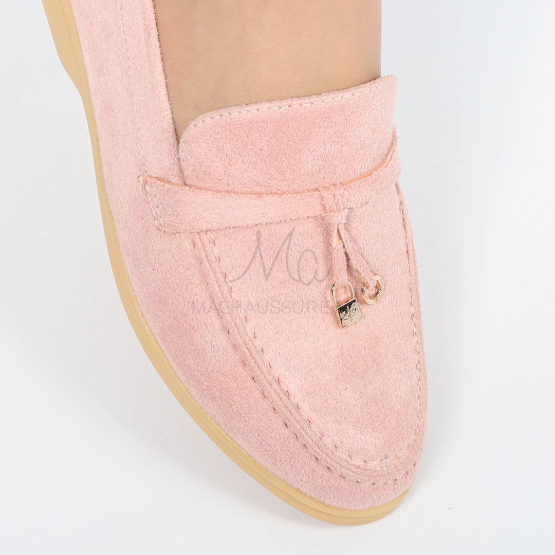 OPERA - Mocassins en Rose.