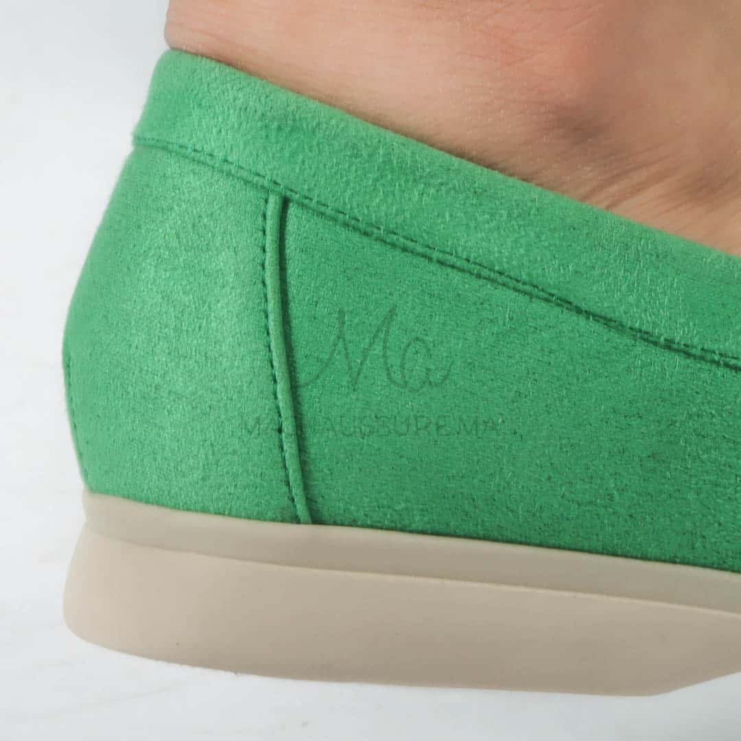 OPERA – Mocassins en Vert Royal.