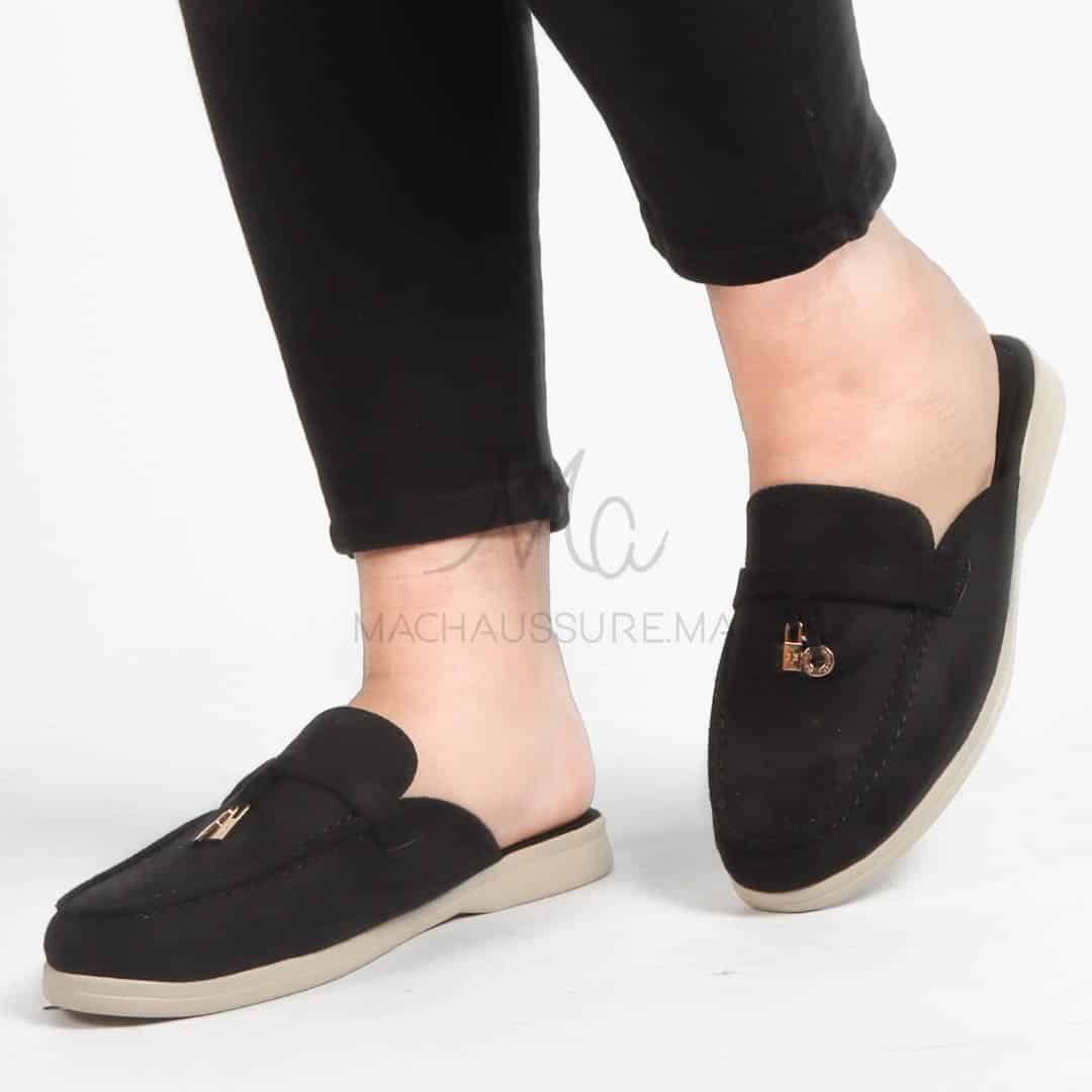 MYRA - Mules en Noir.