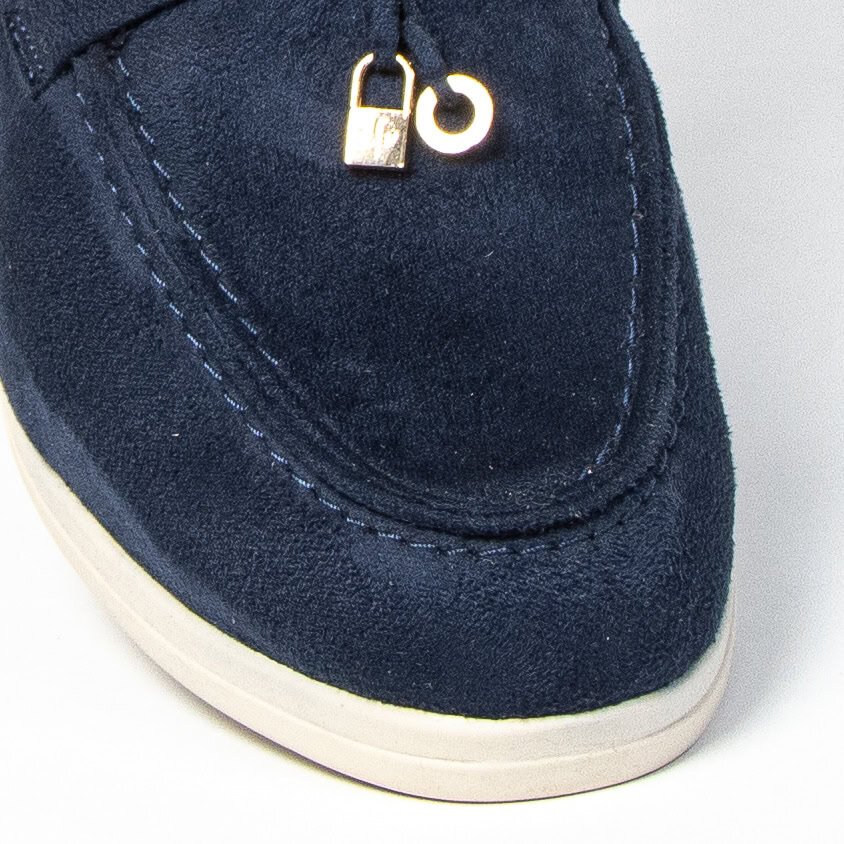 Loafer Elite - Mules Femme en Bleu Marine.