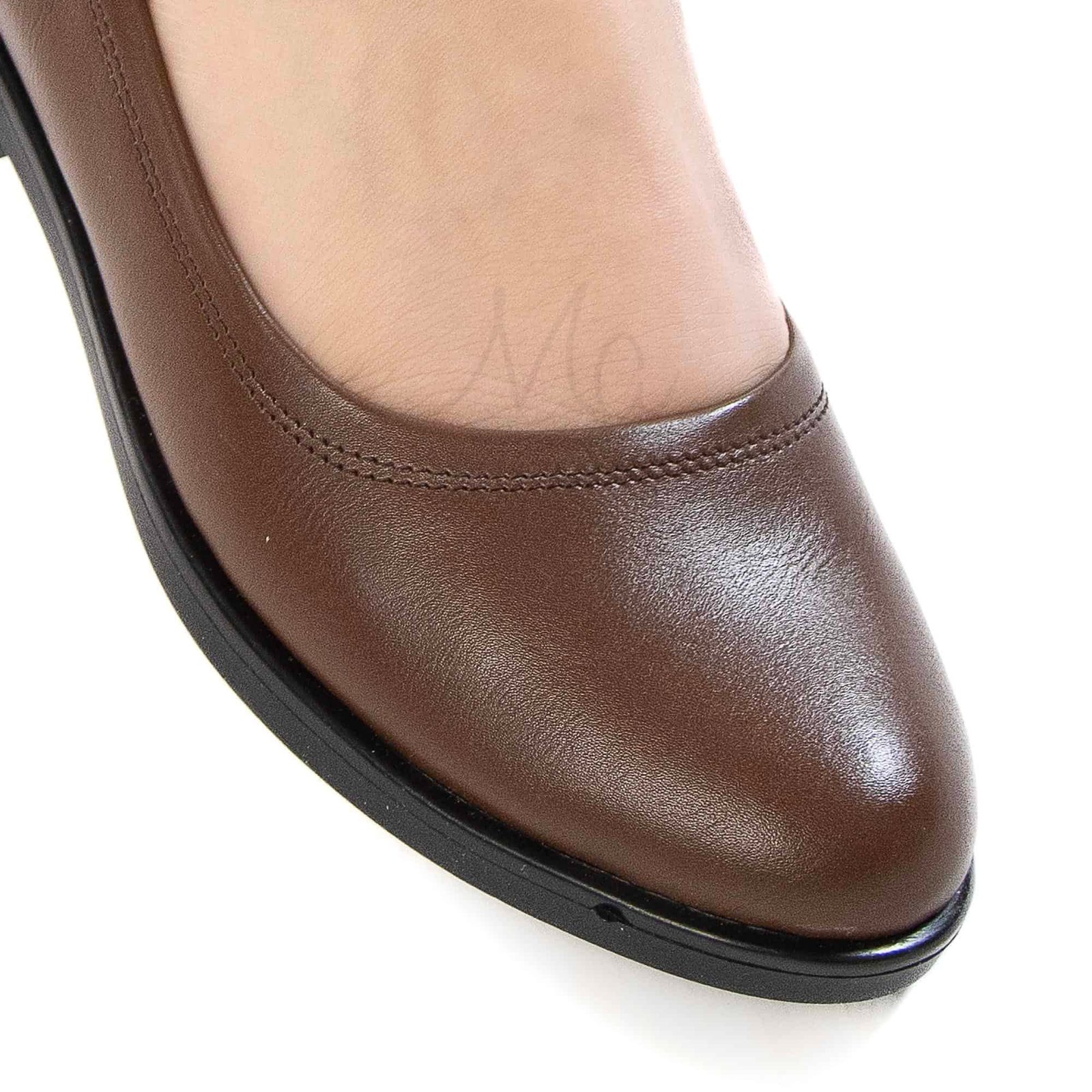 Manon - Mocassins Femmes en Tabac.