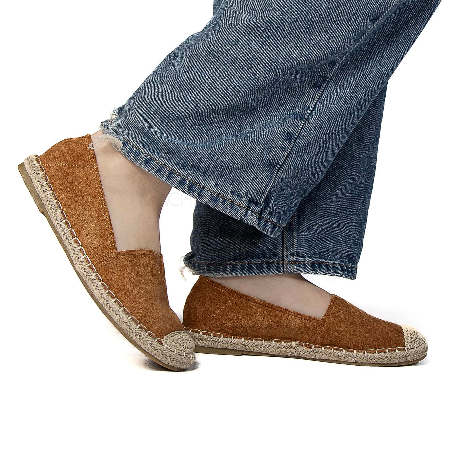 Lumena – Espadrilles Femmes en Marron.