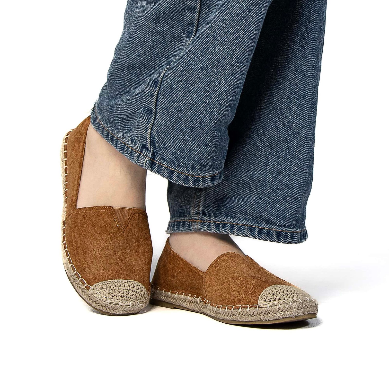 Lumena – Espadrilles Femmes en Marron.