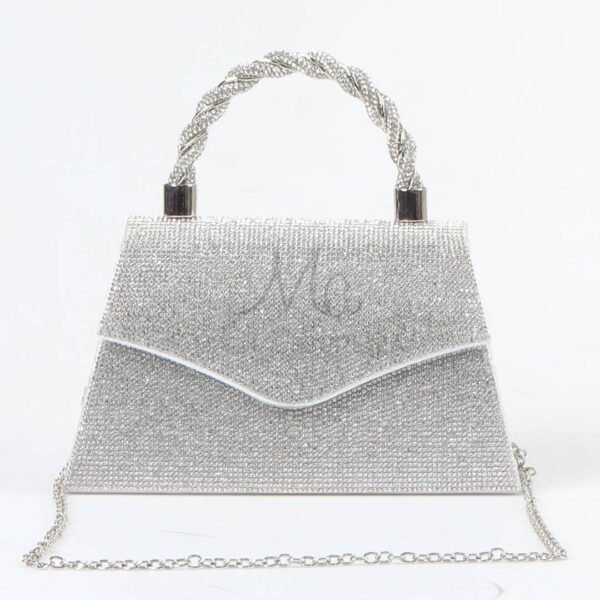 Glitz – Sac à main en Argenté.