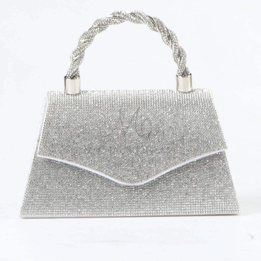 Glitz – Sac à main en Argenté.