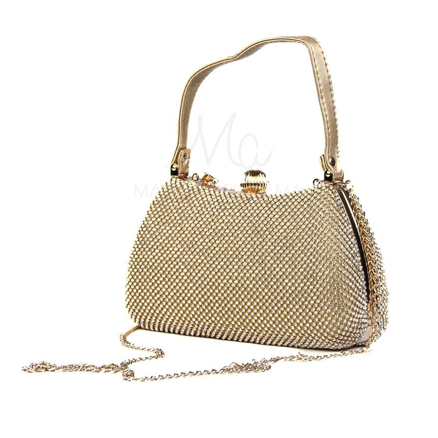 Minuit – Sac Soirée en Doré.