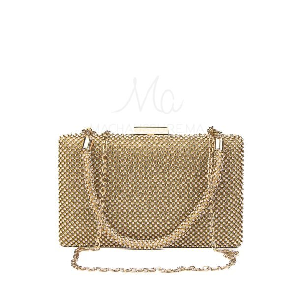 Perla – Sac Soirée en Doré.