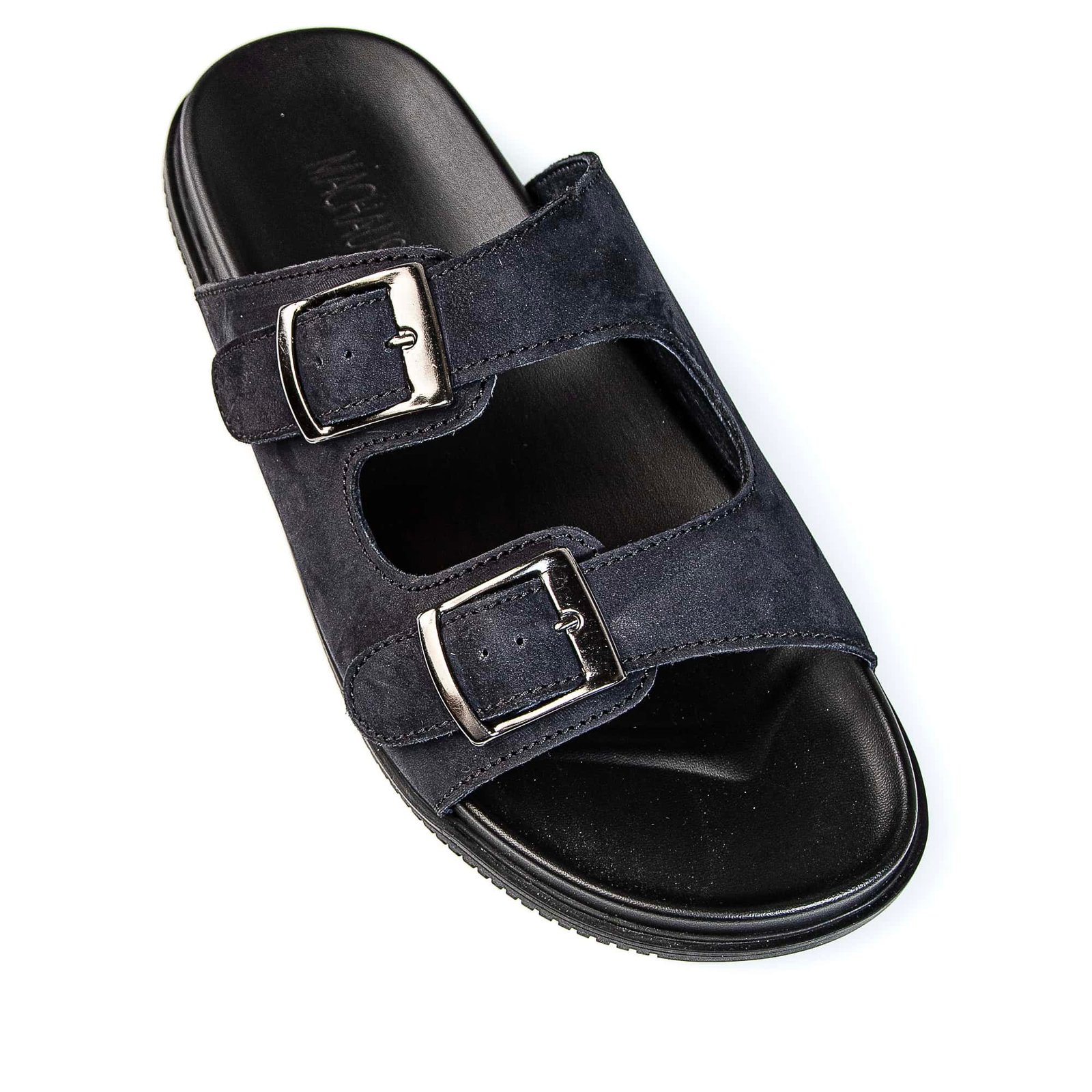 Dune Walker - Sandales Hommes en Nubuck Bleu.