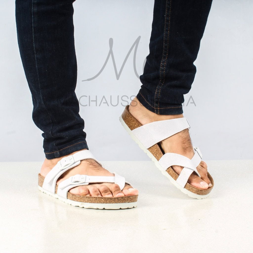 HARKLAND - Sandales et tongs en Blanc.