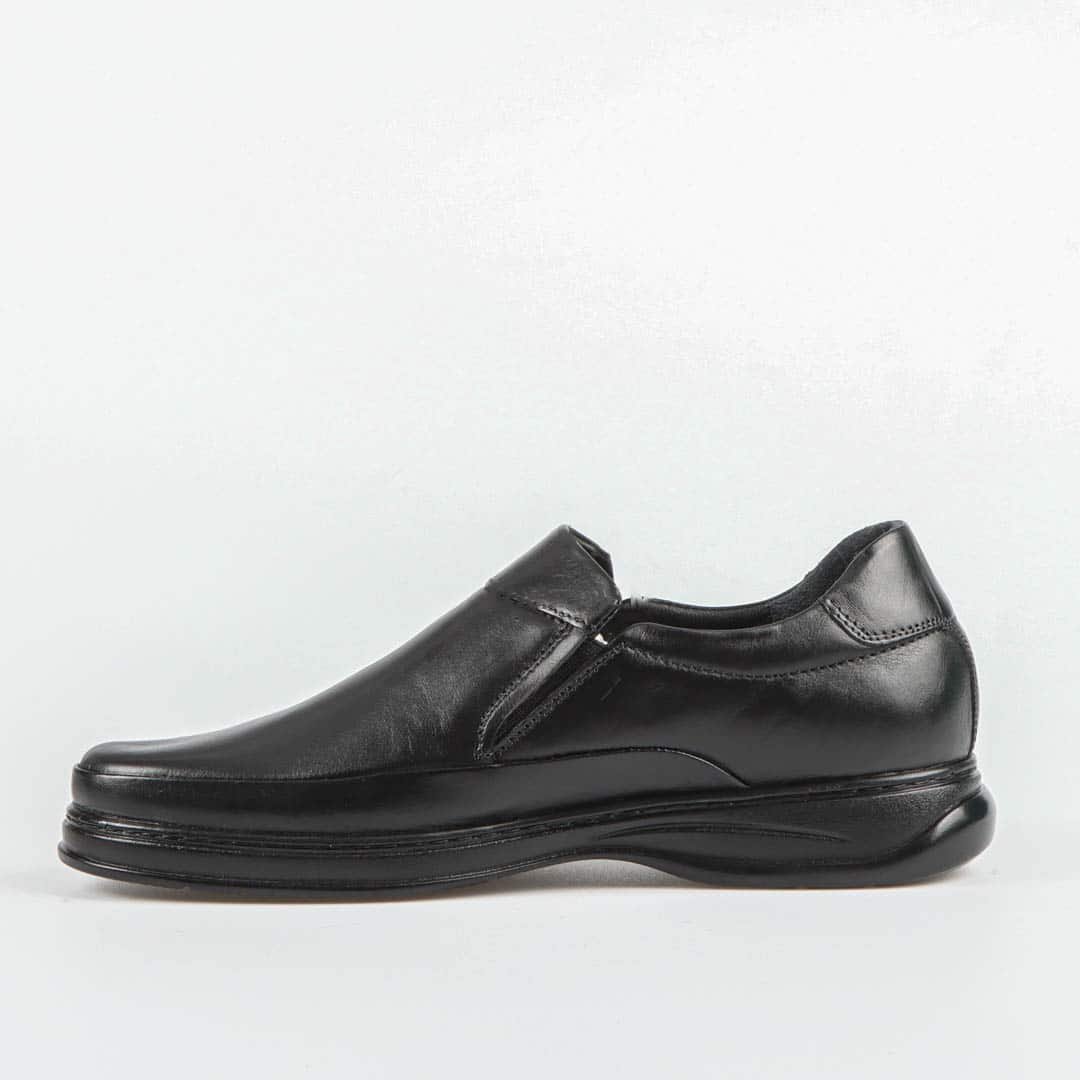 Ultra confort 100% En cuir - Noir.