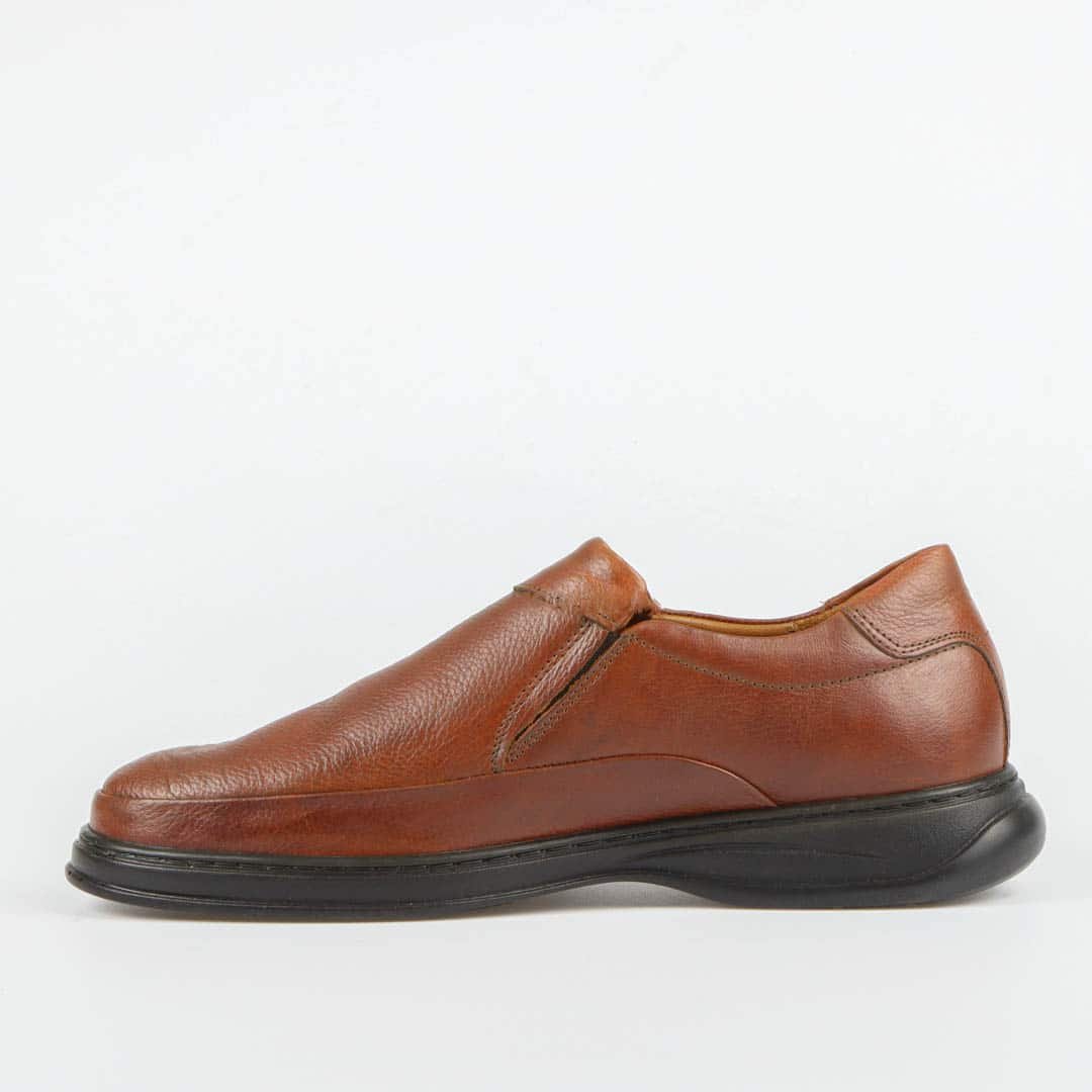 Ultra confort 100% En cuir - Tabac.