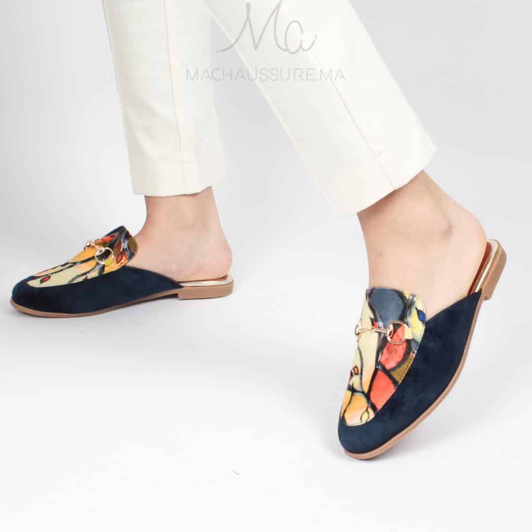 FLORISSA - Mules en Bleu.