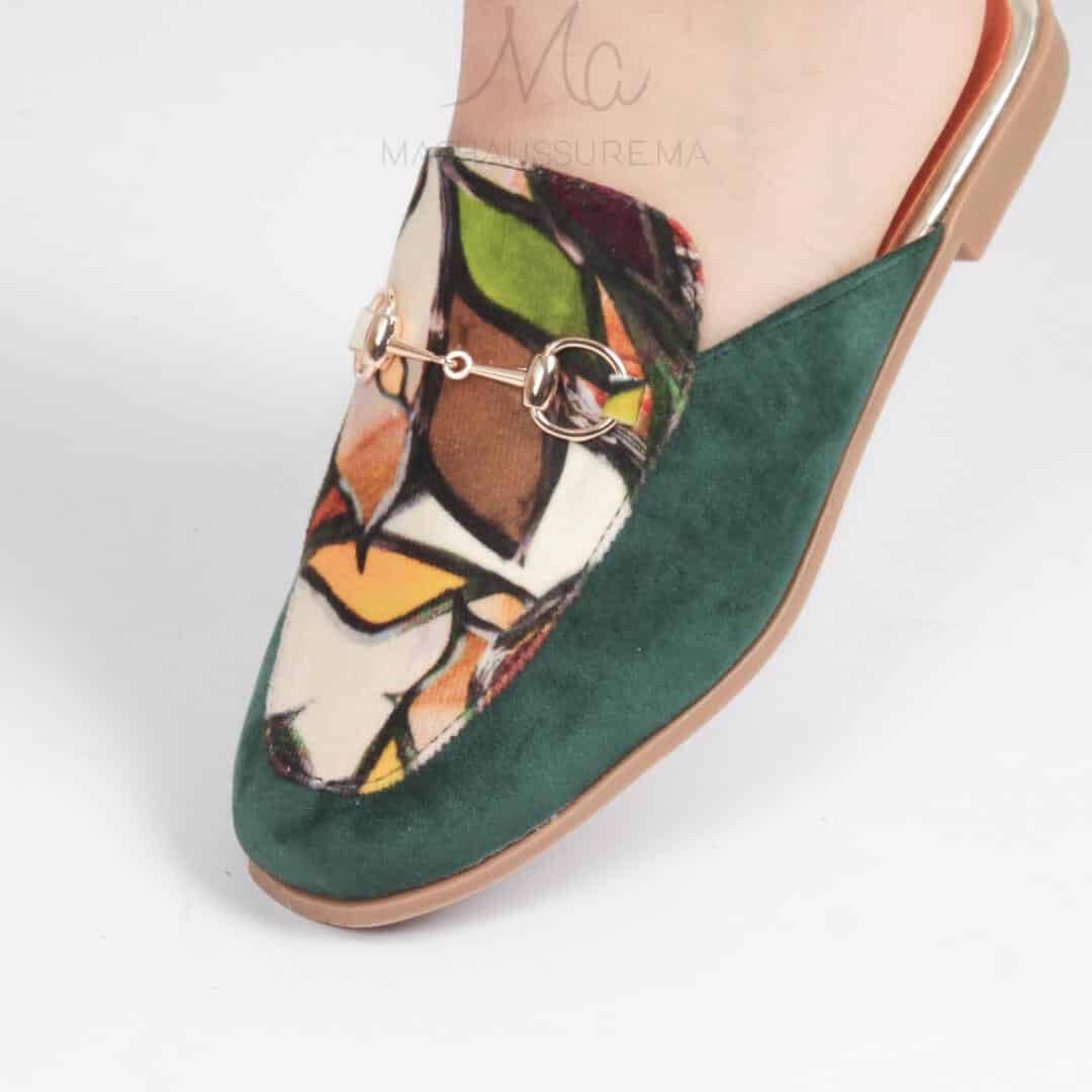 FLORISSA - Mules en Vert.
