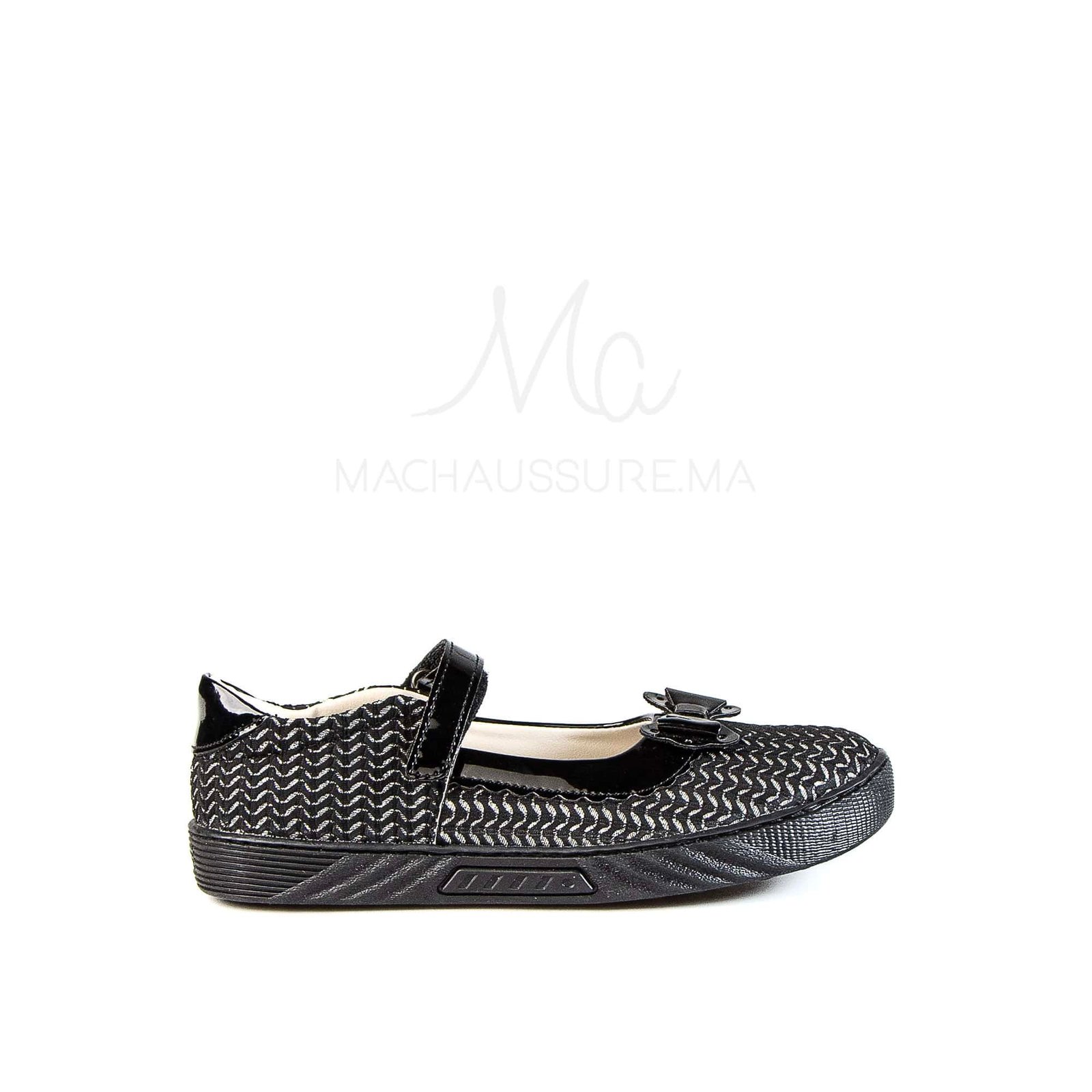 Ballerines pour fille en Noir.