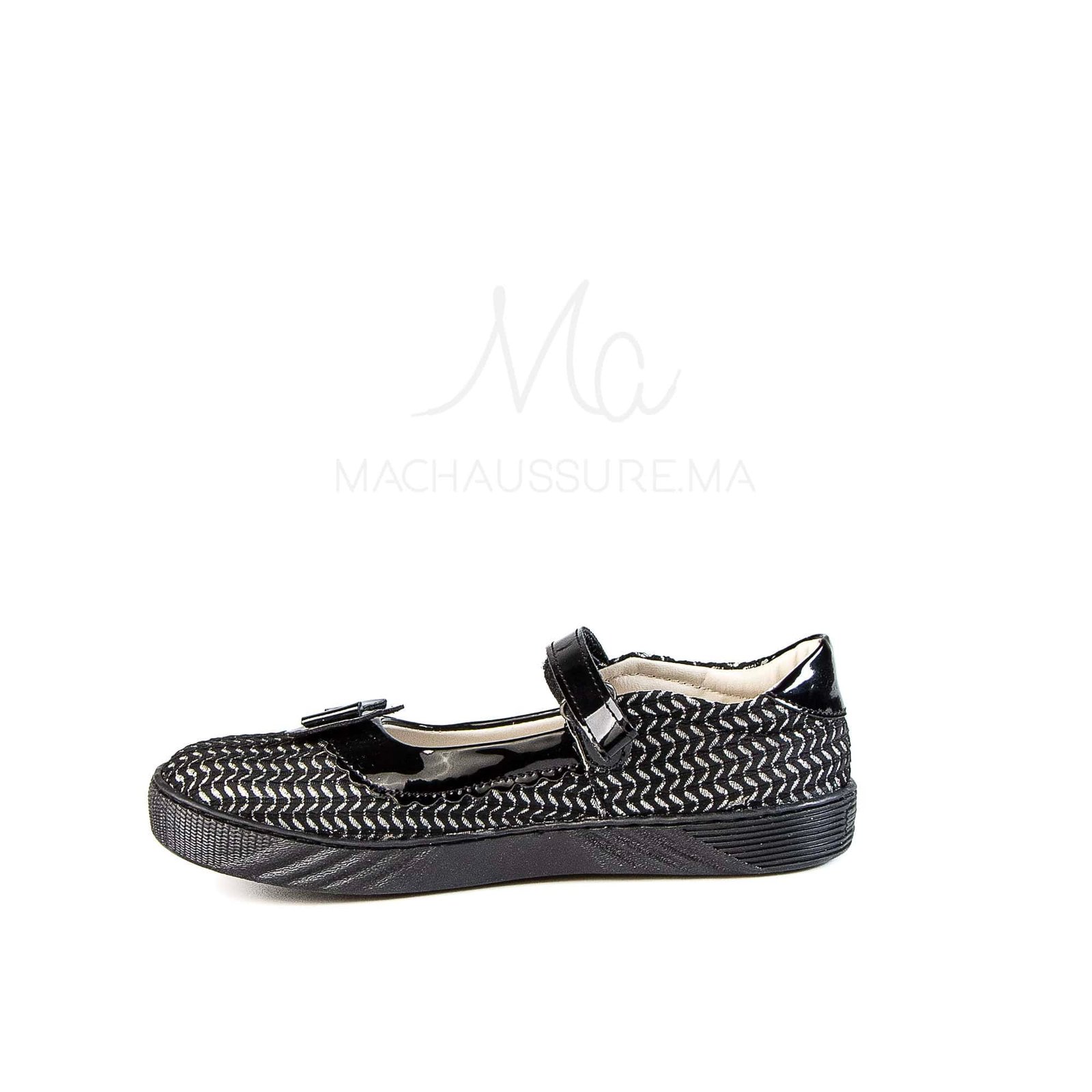 Ballerines pour fille en Noir.