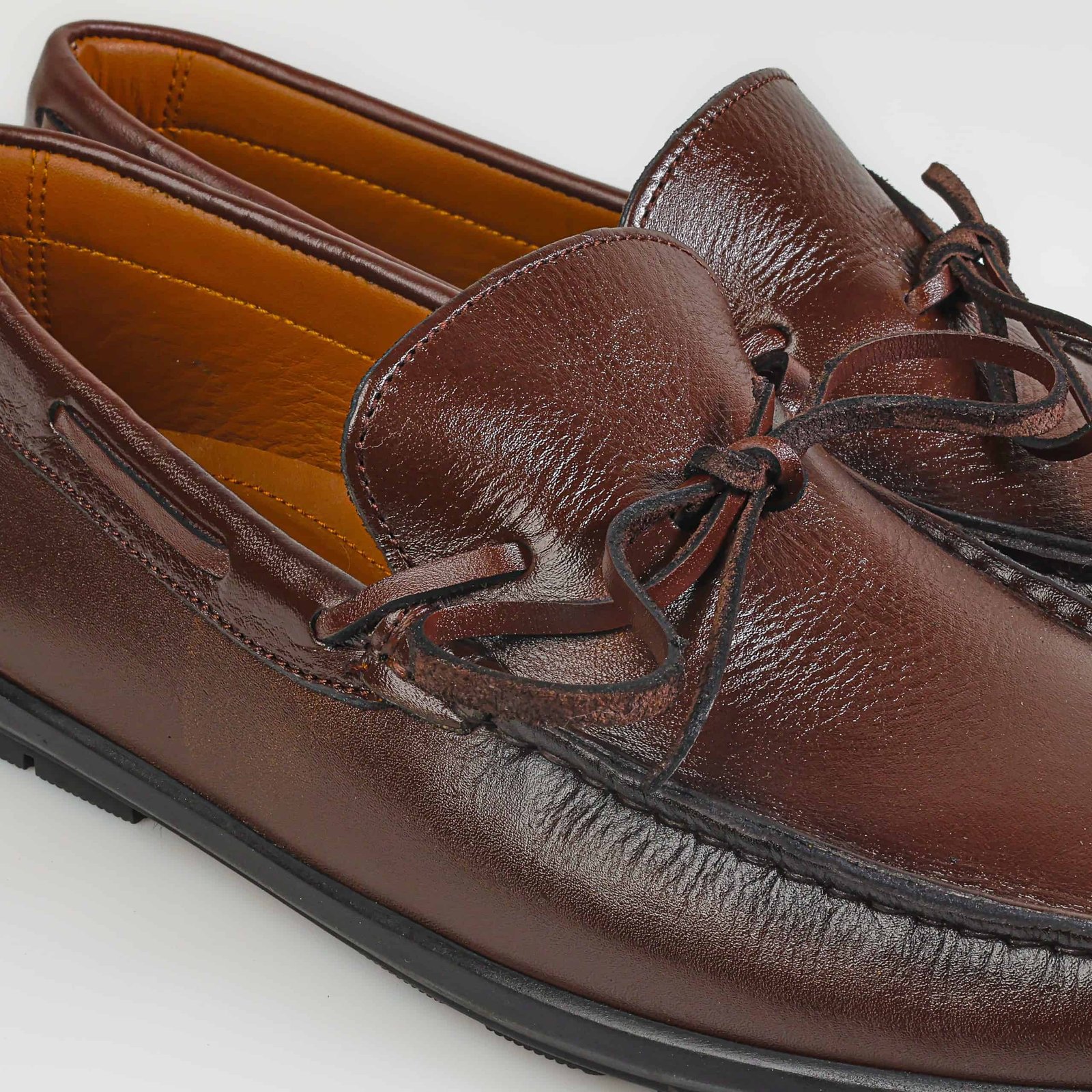 Absolu – Mocassins Hommes en Marron.