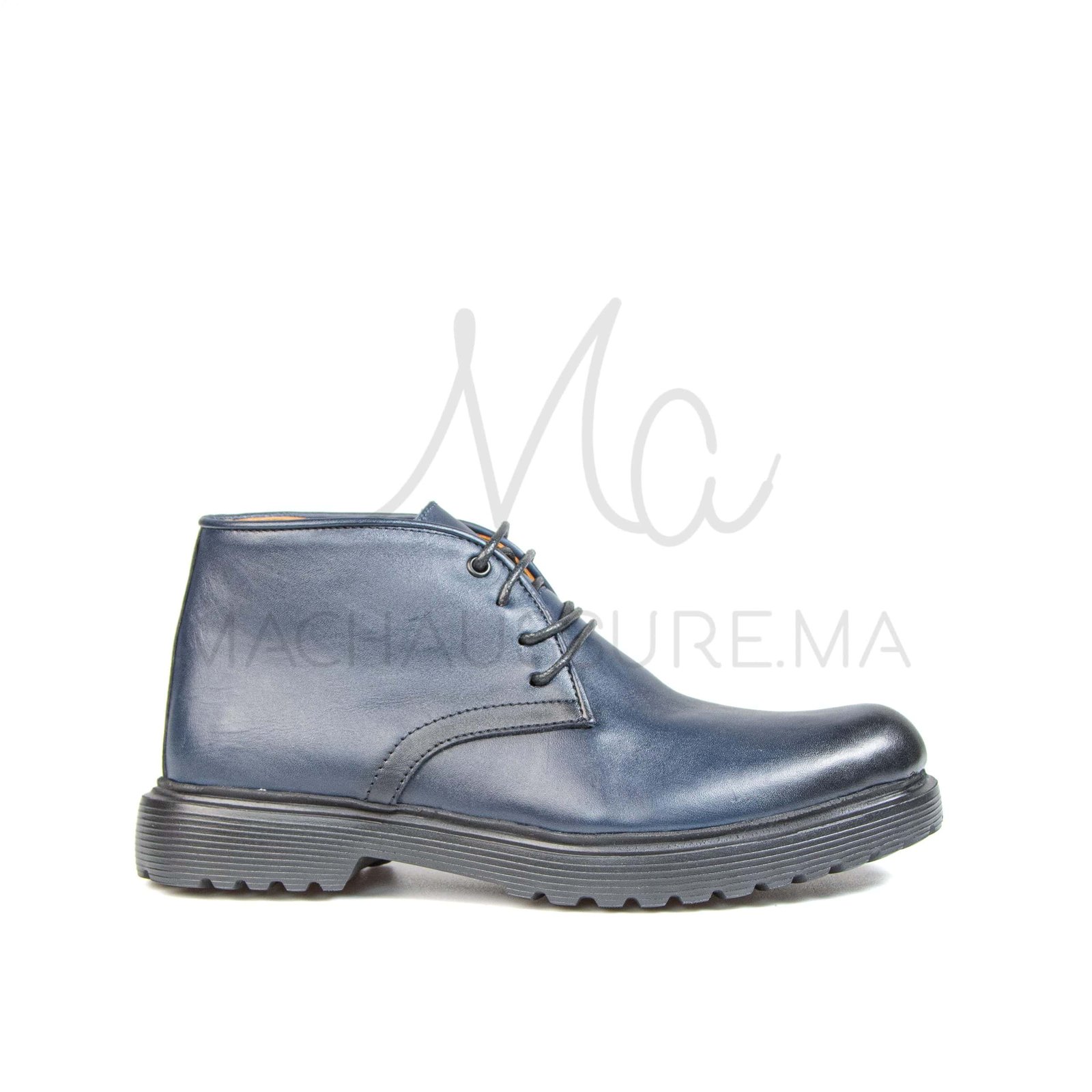 CANVAS – Boots Hommes en Bleu.