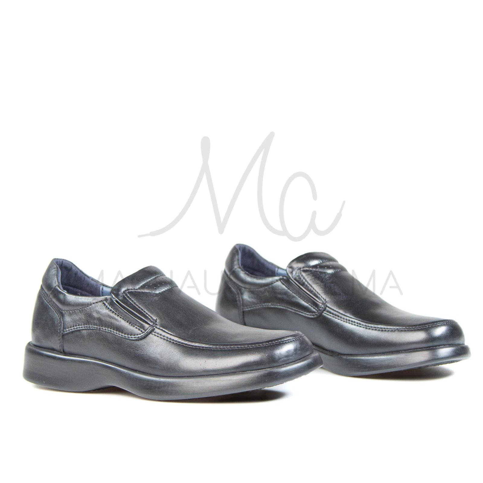 Stellan – Chaussures Hommes en Noir.