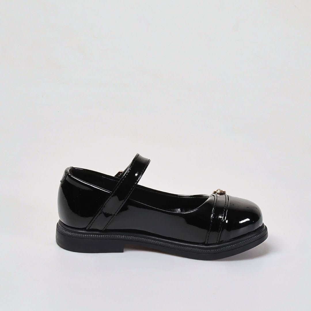 FROZY – Ballerines Enfants en Noir.