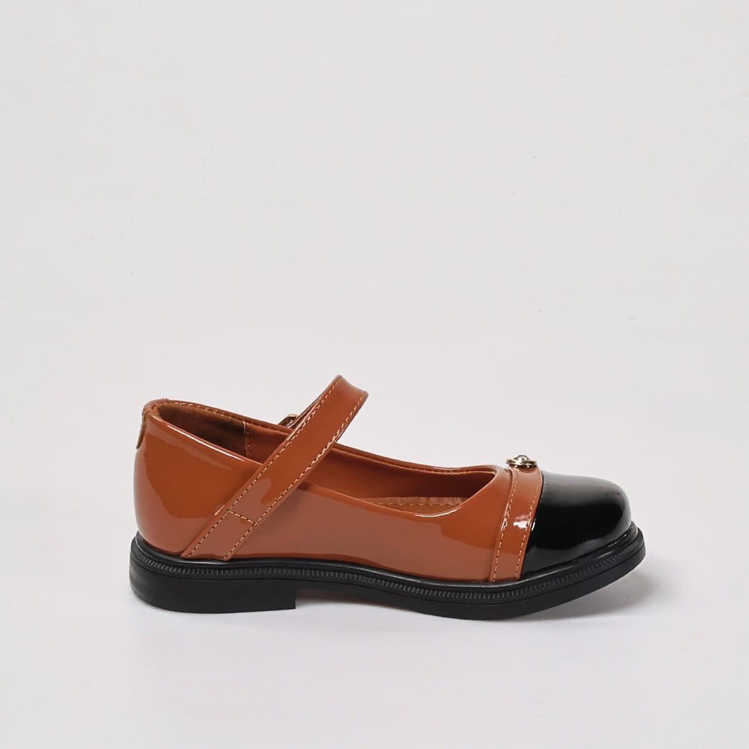 FROZY – Ballerines Enfants en Tabac.