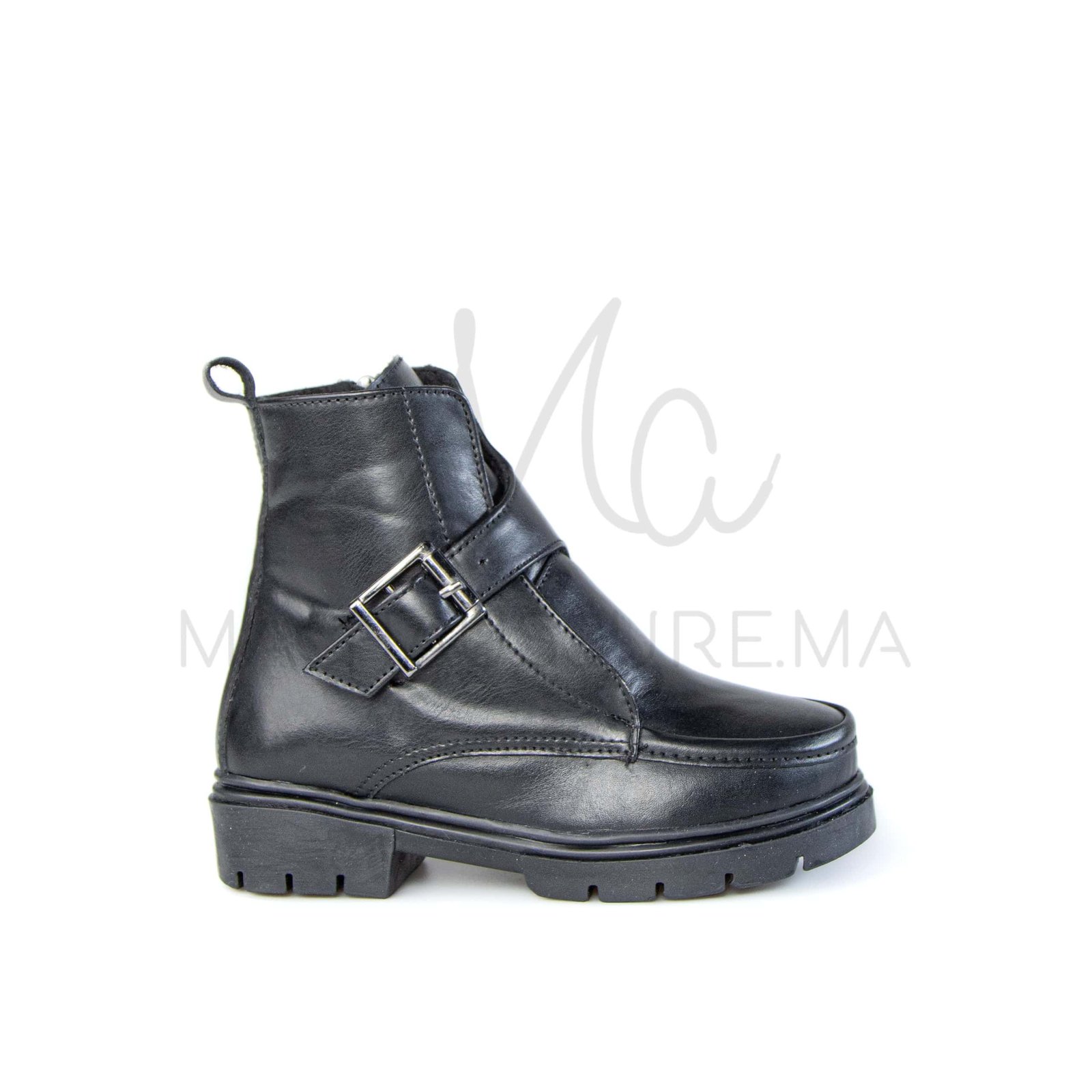 ZENIA – Bottines fille en Noir.