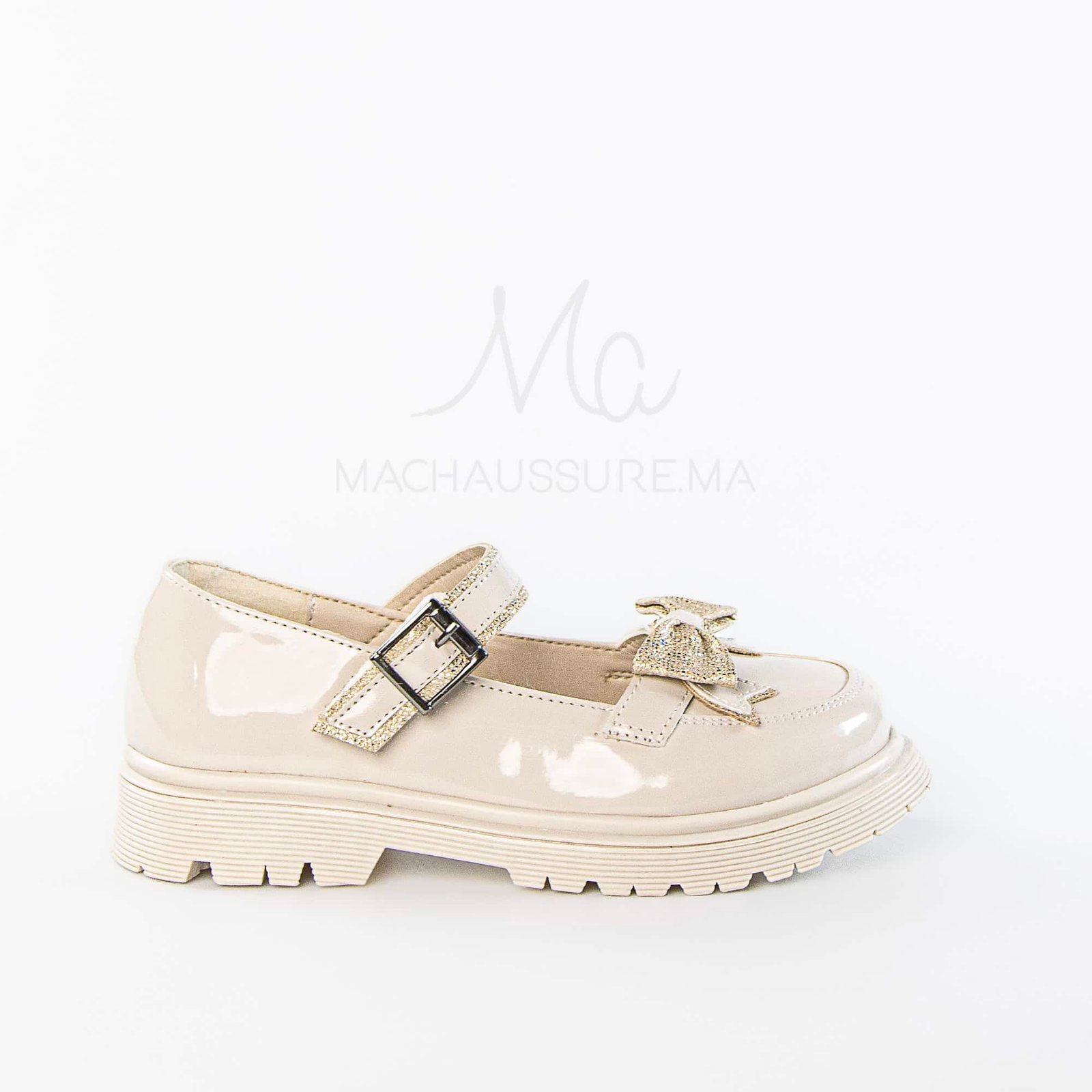 Cocon – Ballerines Fille en Beige.