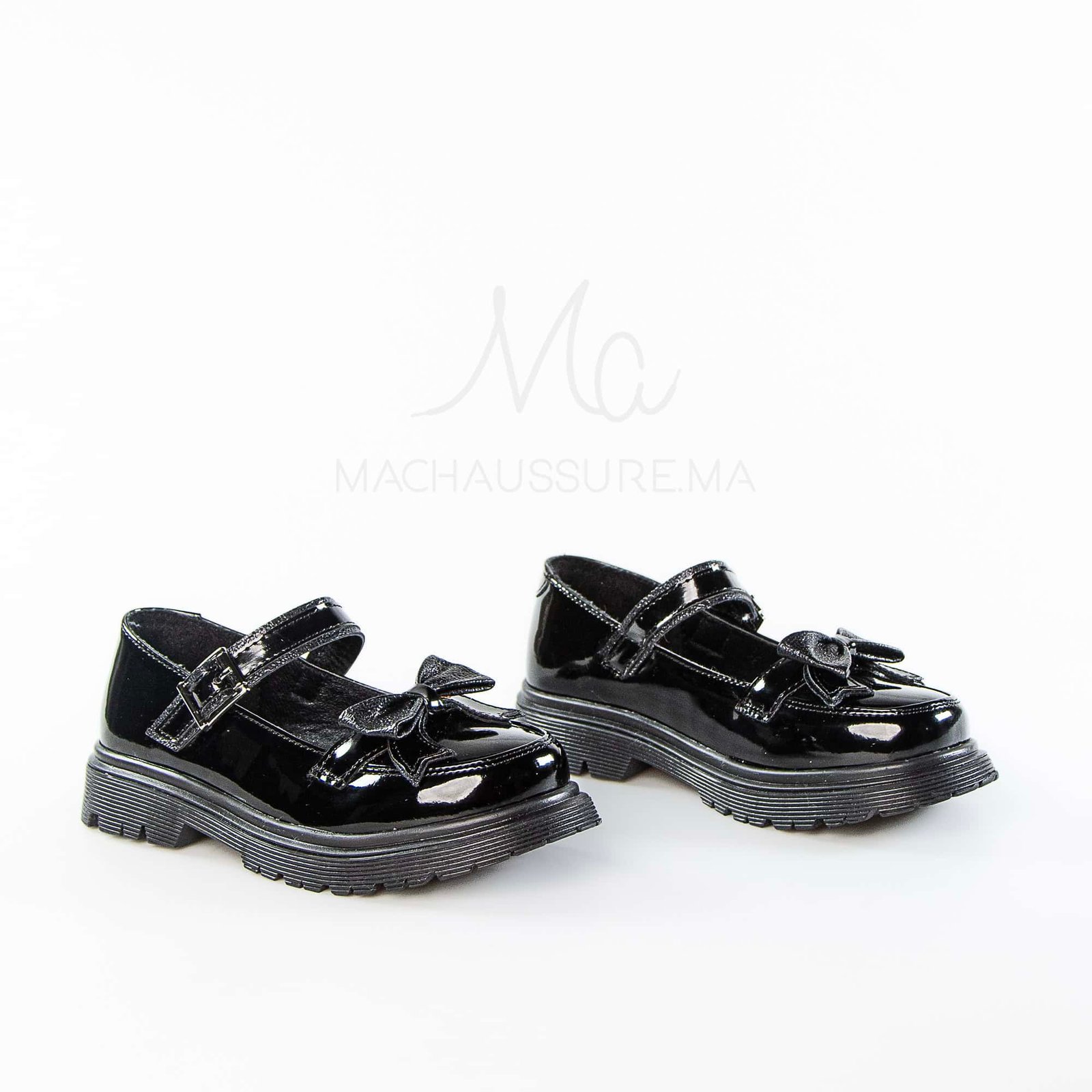 Cocon – Ballerines Fille en Noir.