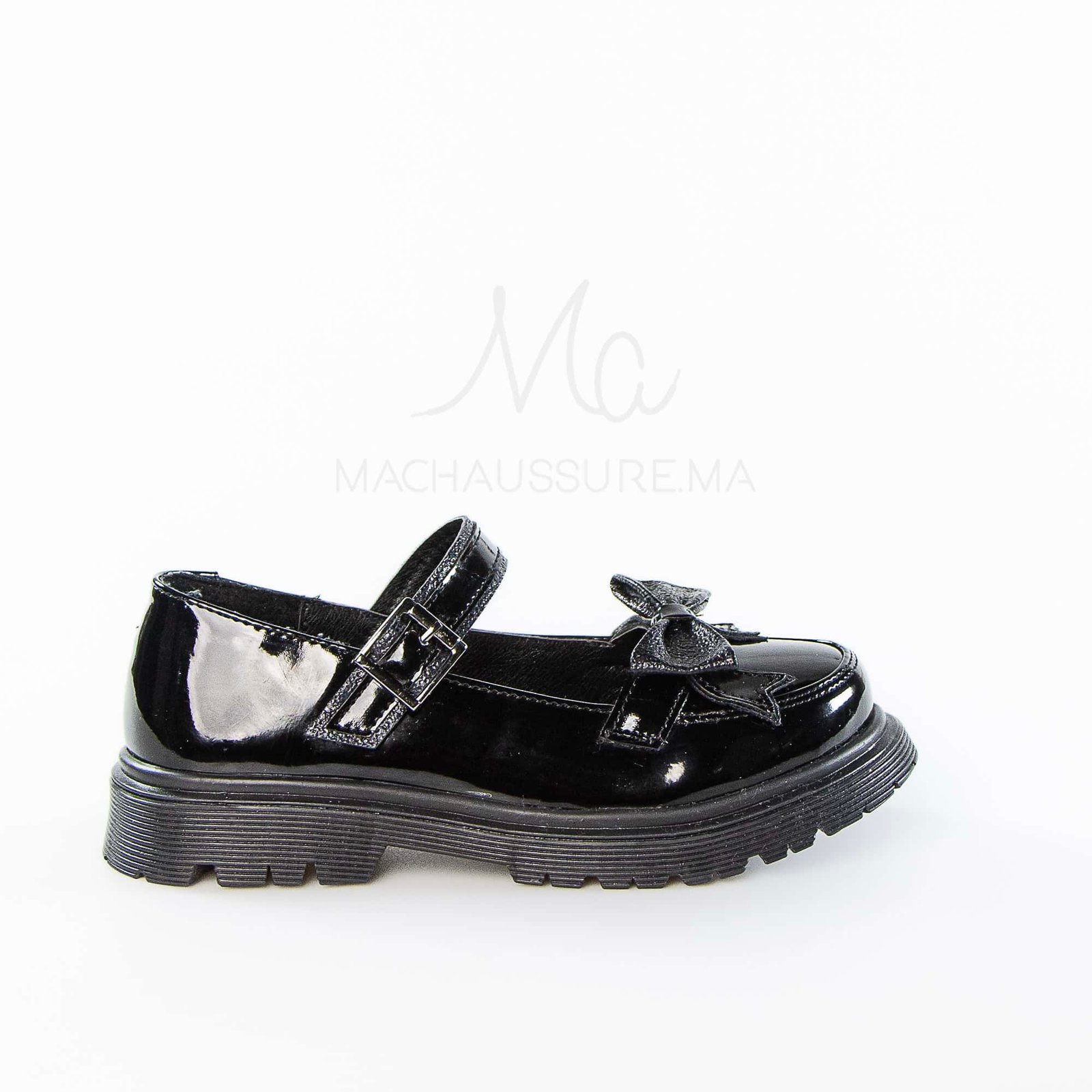 Cocon – Ballerines Fille en Noir.