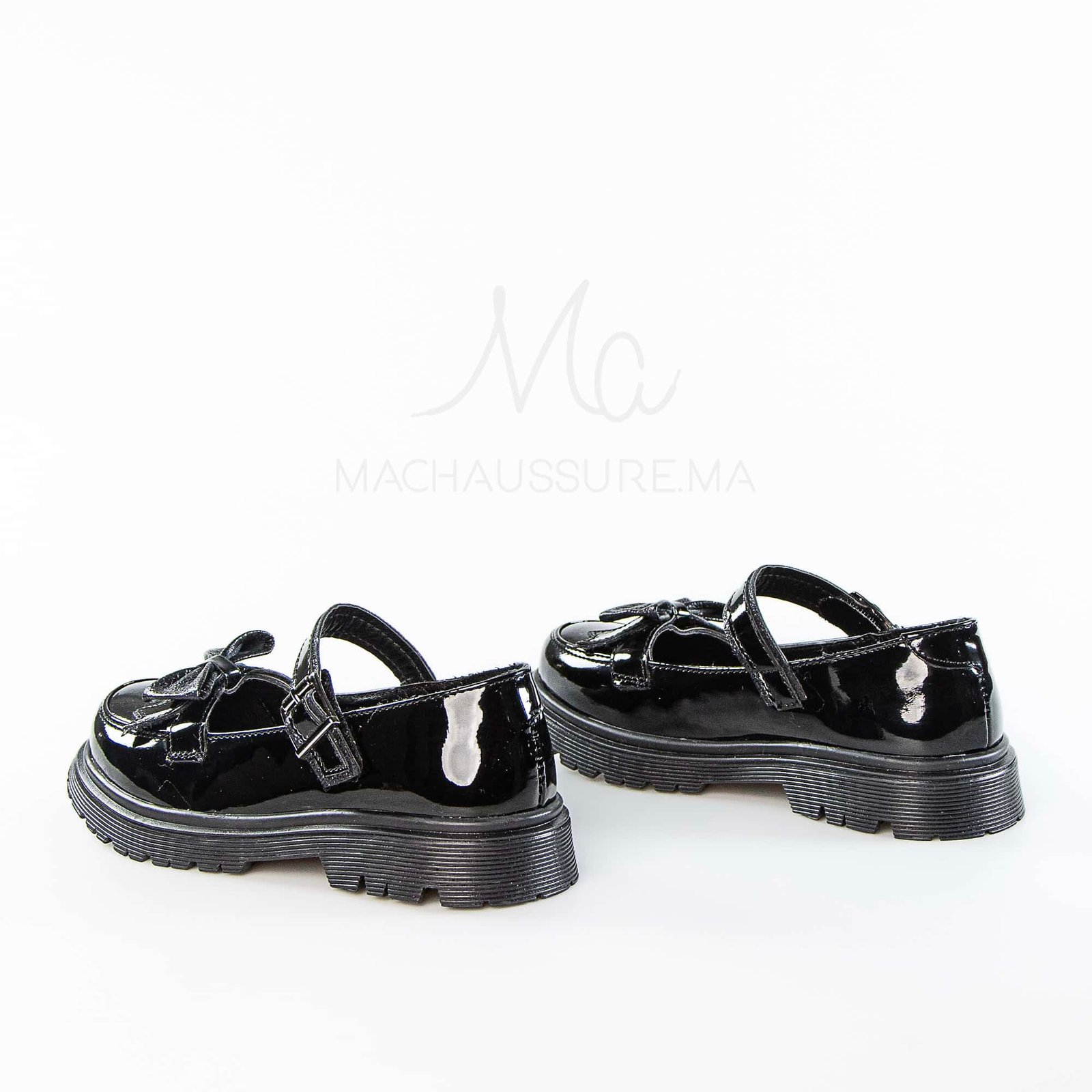 Cocon – Ballerines Fille en Noir.