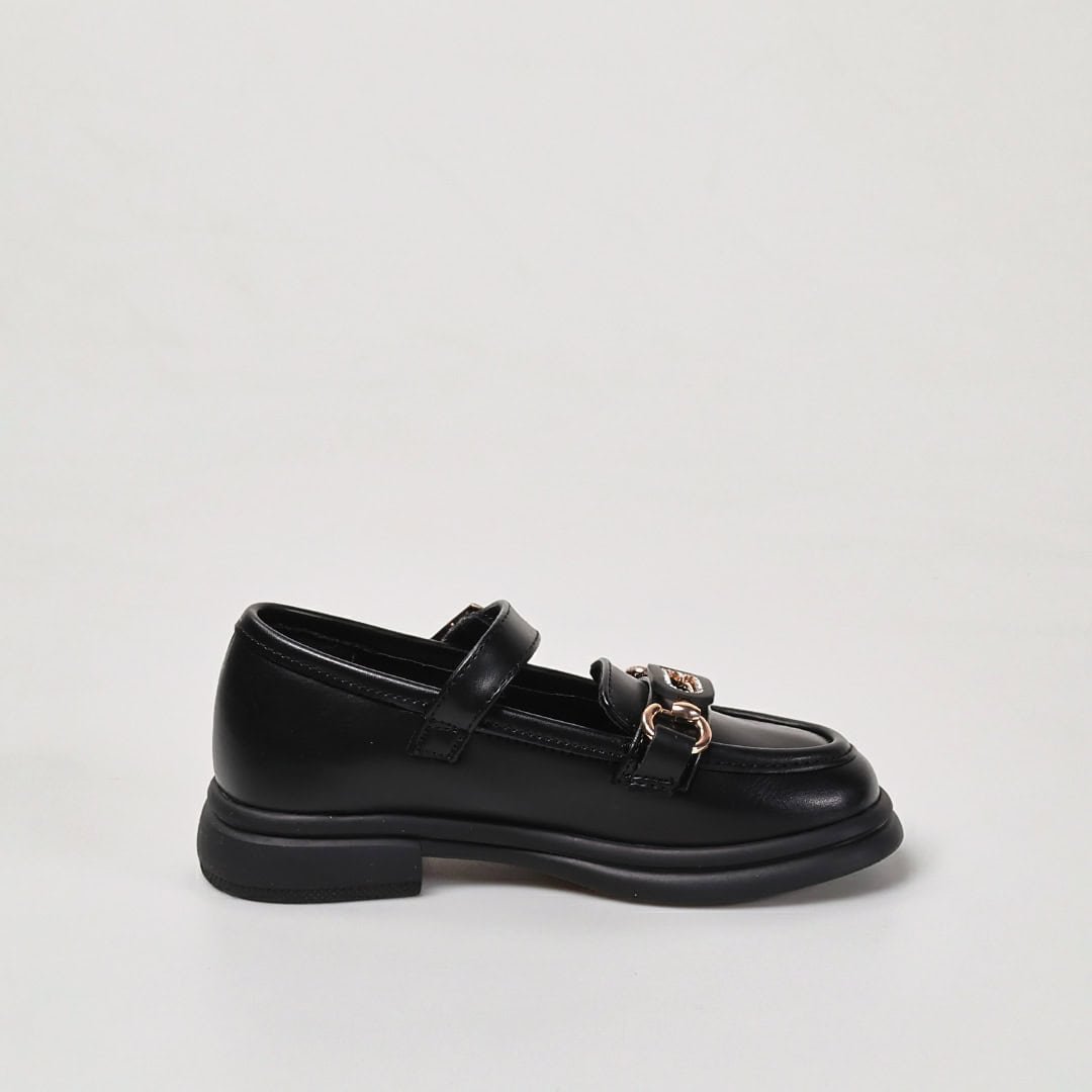 Cheery – Ballerines Enfants en Noir.