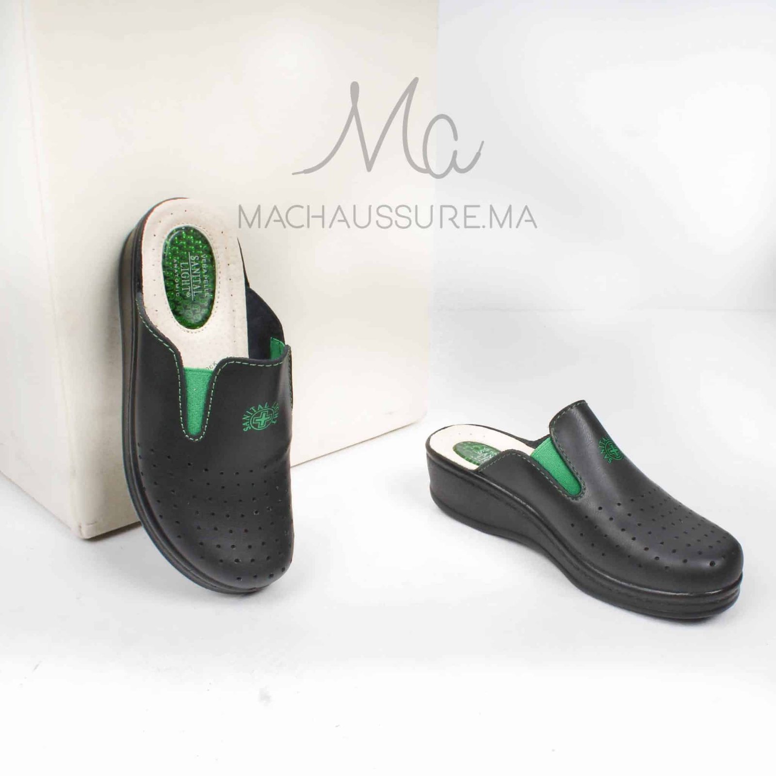 BeComfy -Sabot médicale noir.