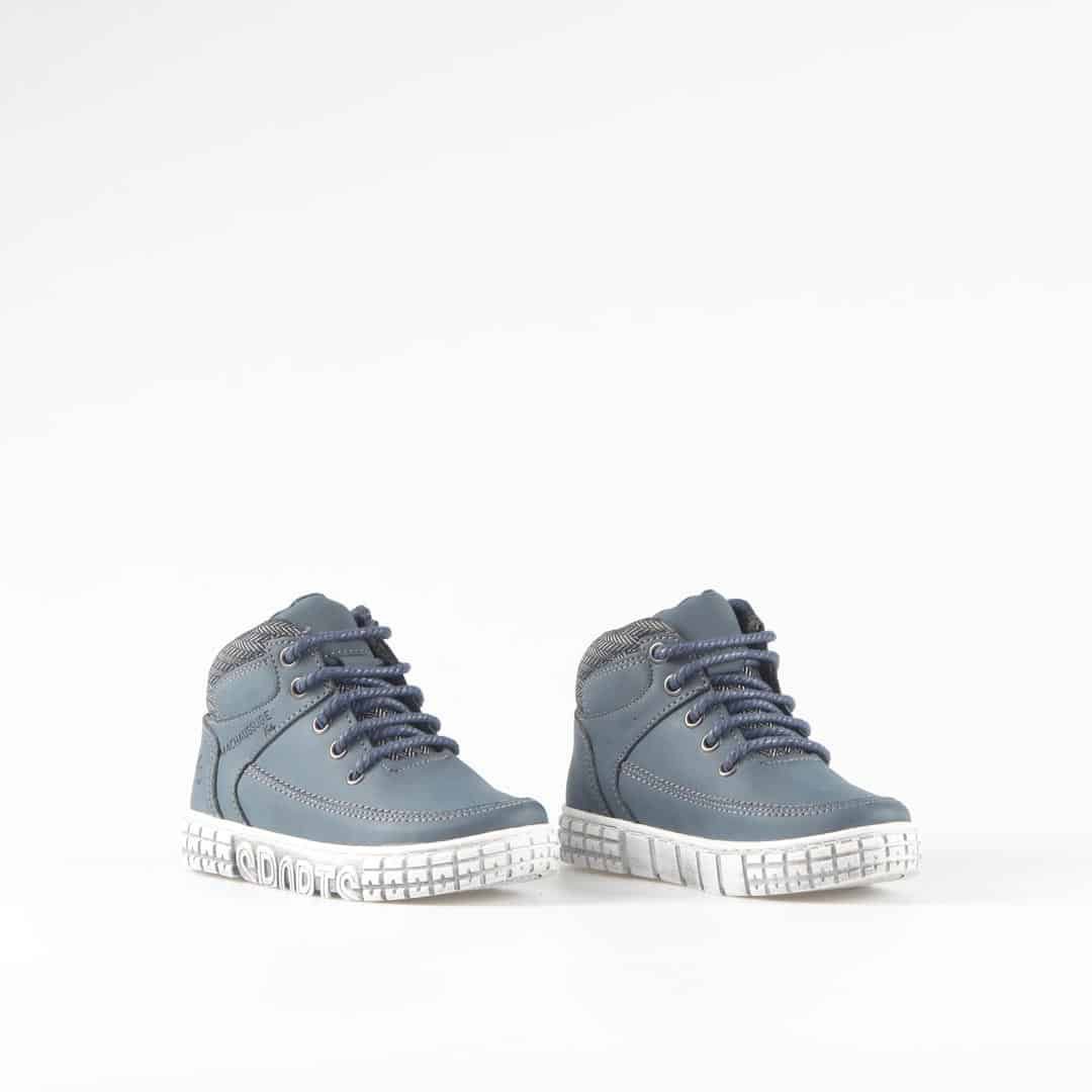 OKLAHOMA - Baskets Enfant en Bleu.