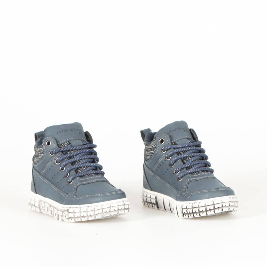 OHIO - Baskets Enfant en Bleu.