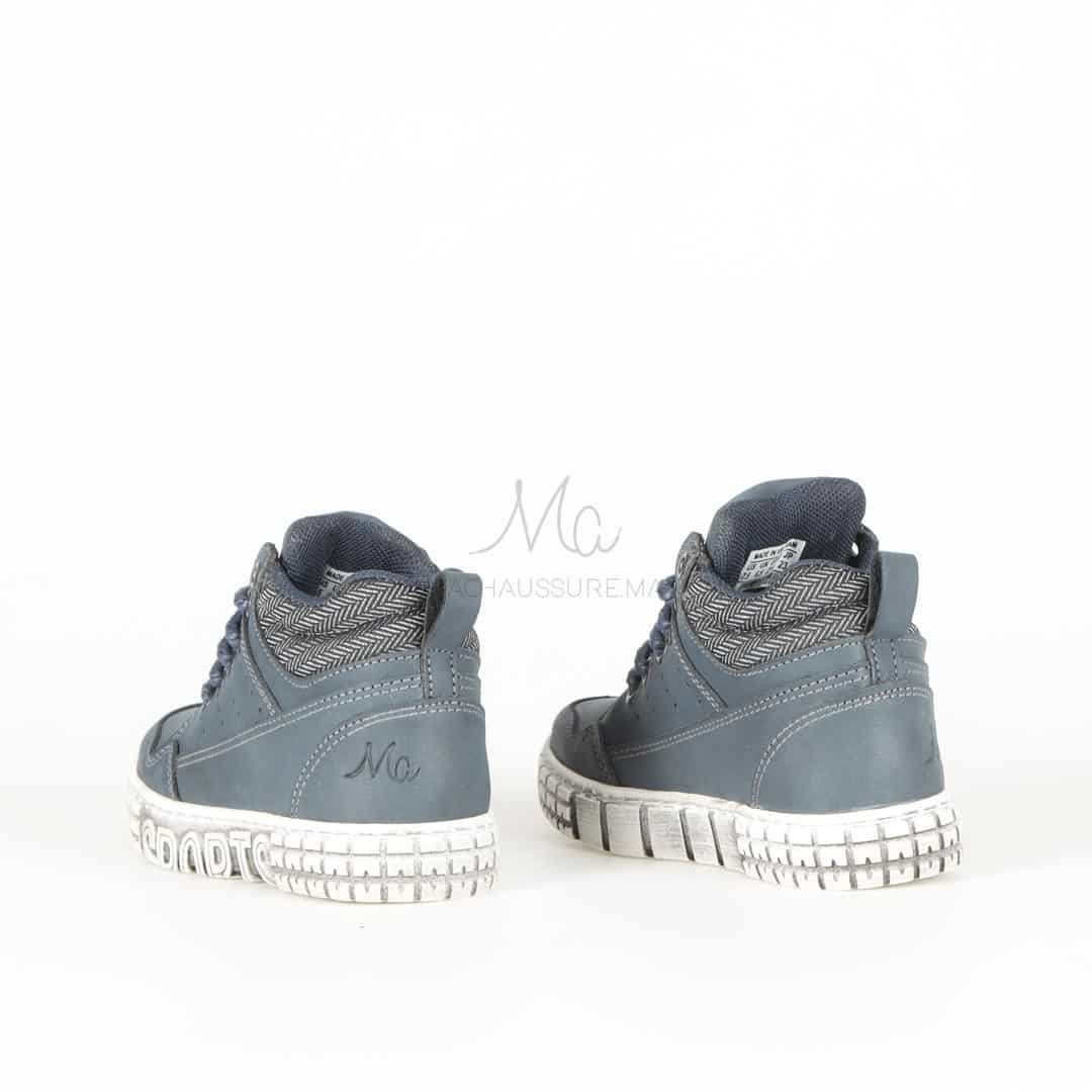 OHIO - Baskets Enfant en Bleu.