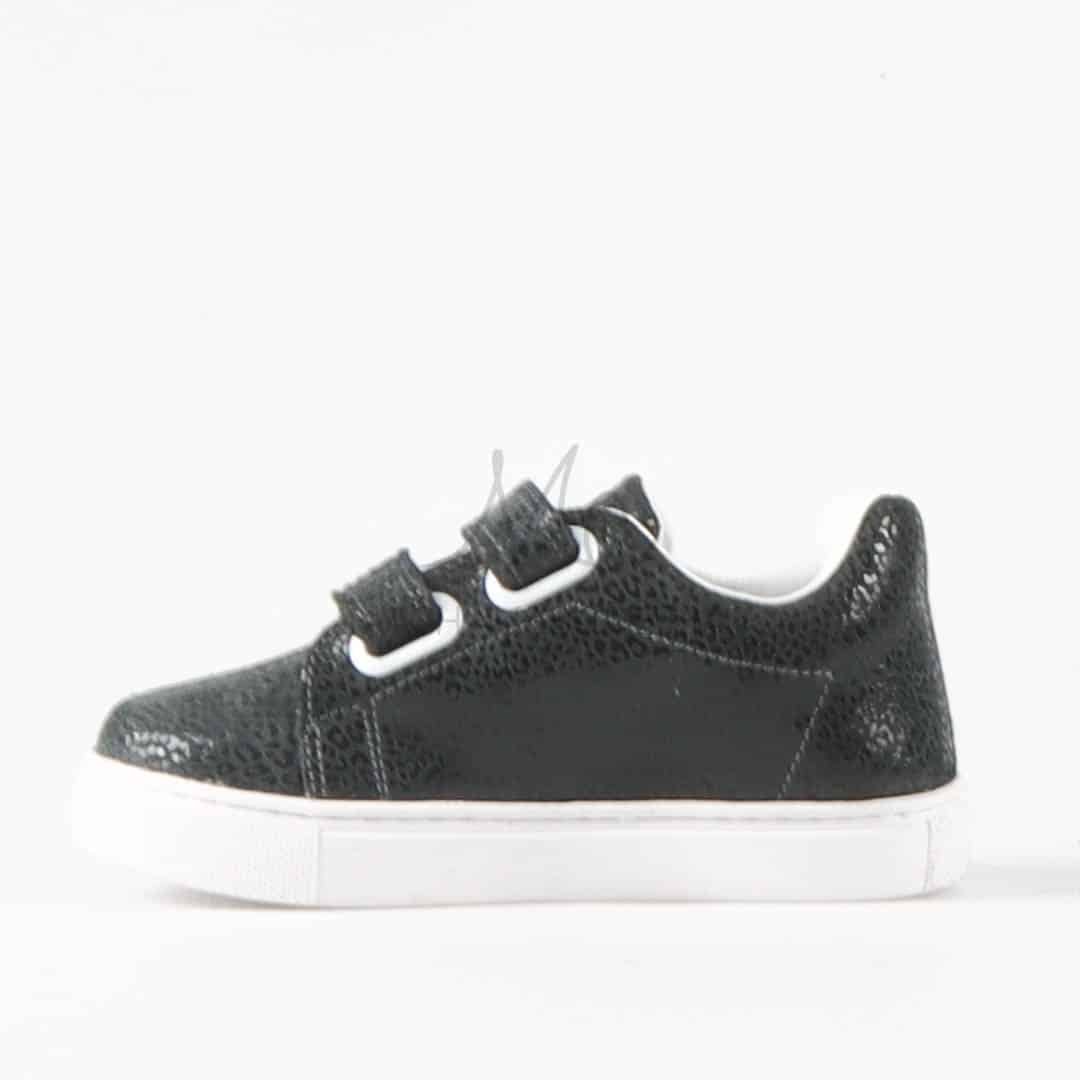 Aron - Baskets enfants en Vert.