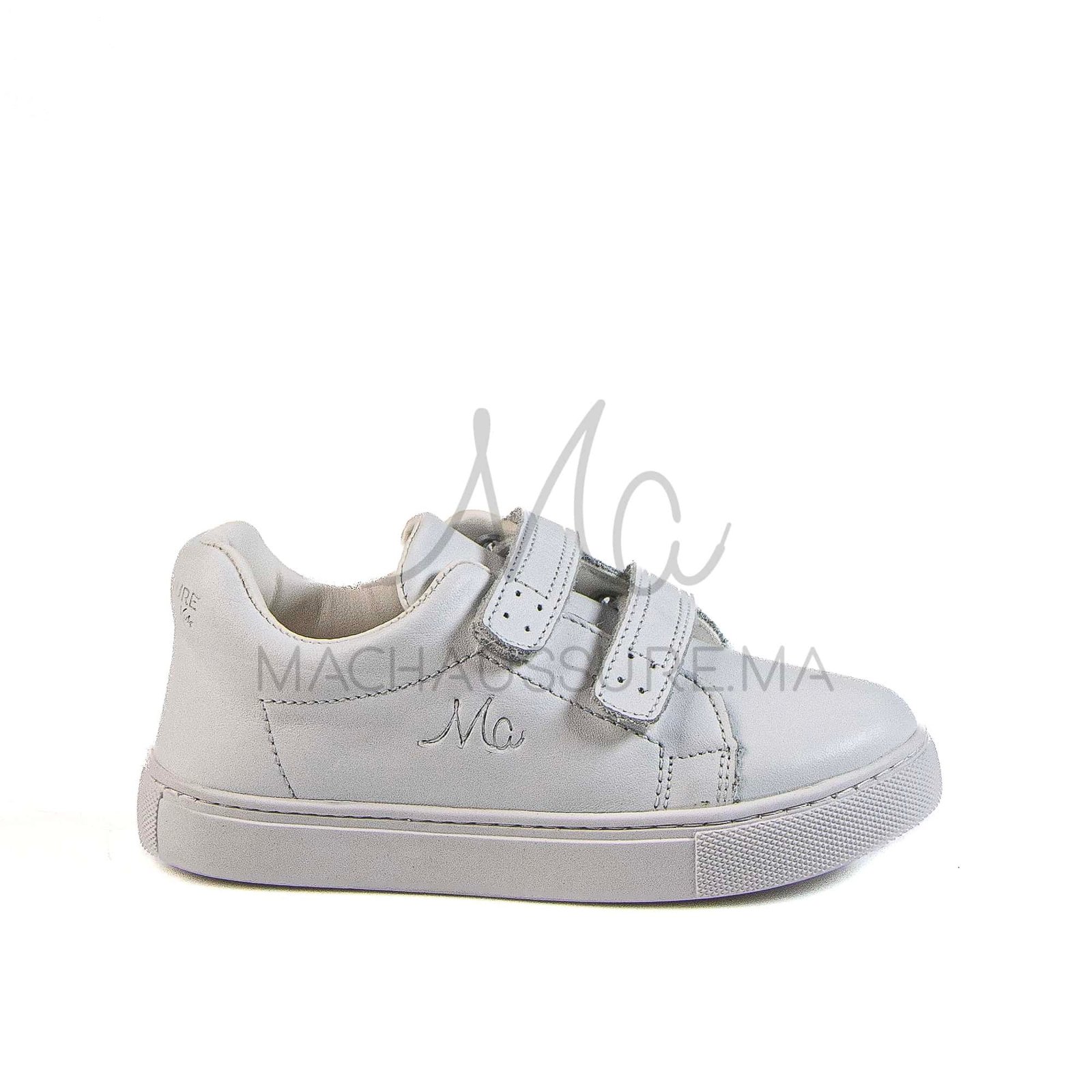 Giovanni - Baskets Enfants en Blanc.
