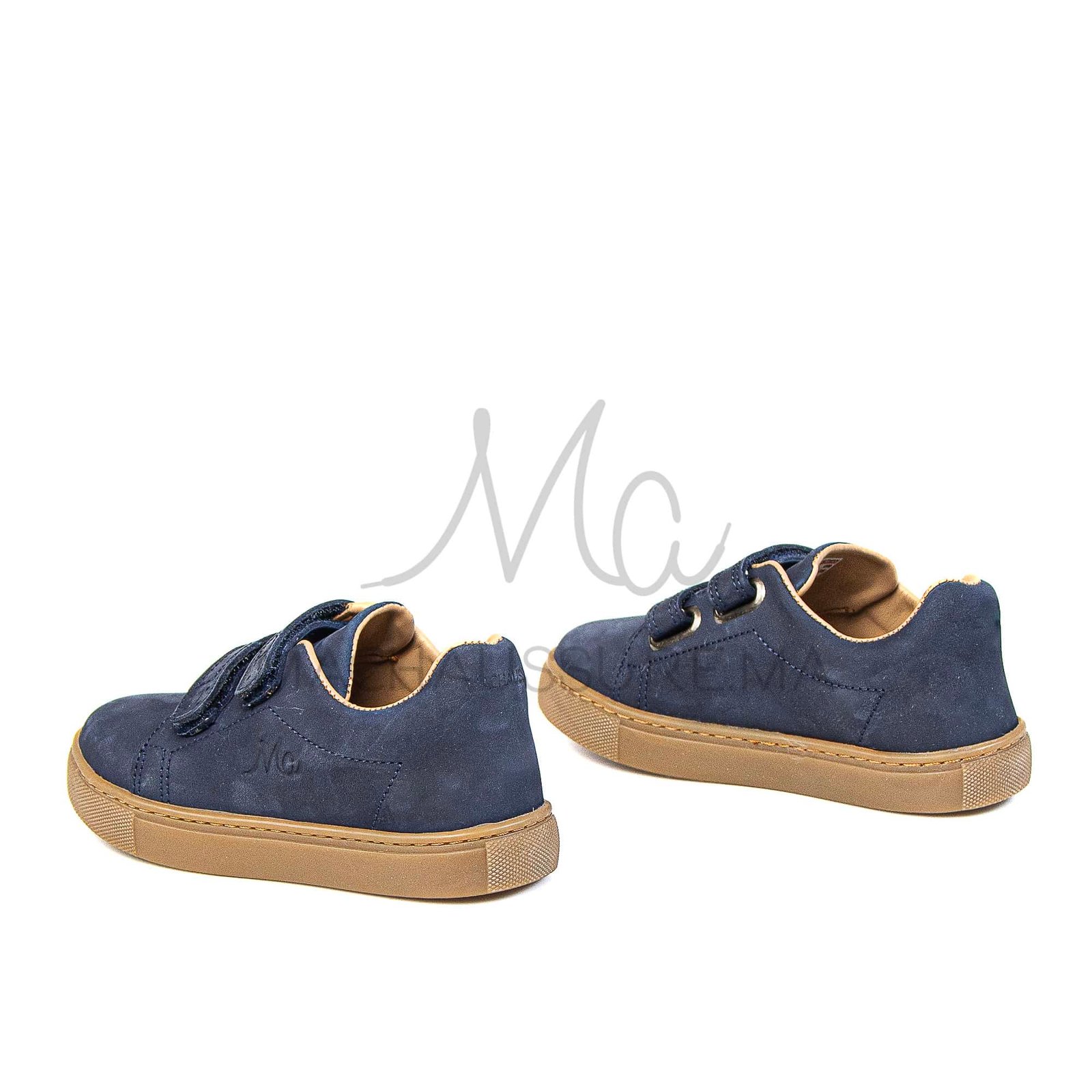 Giovanni - Baskets Enfants en Bleu.