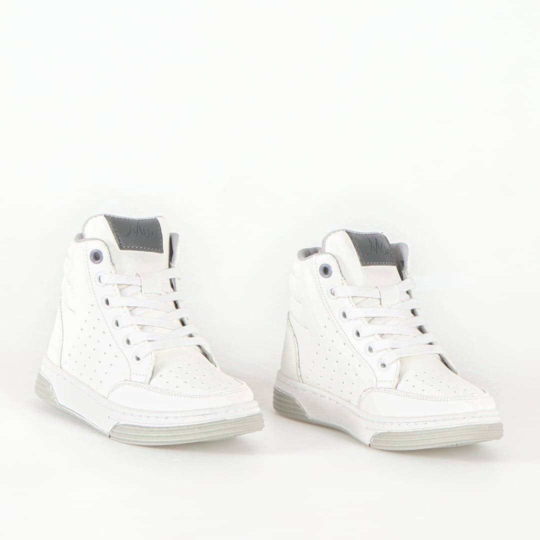 Roy - Baskets enfants en Gris.