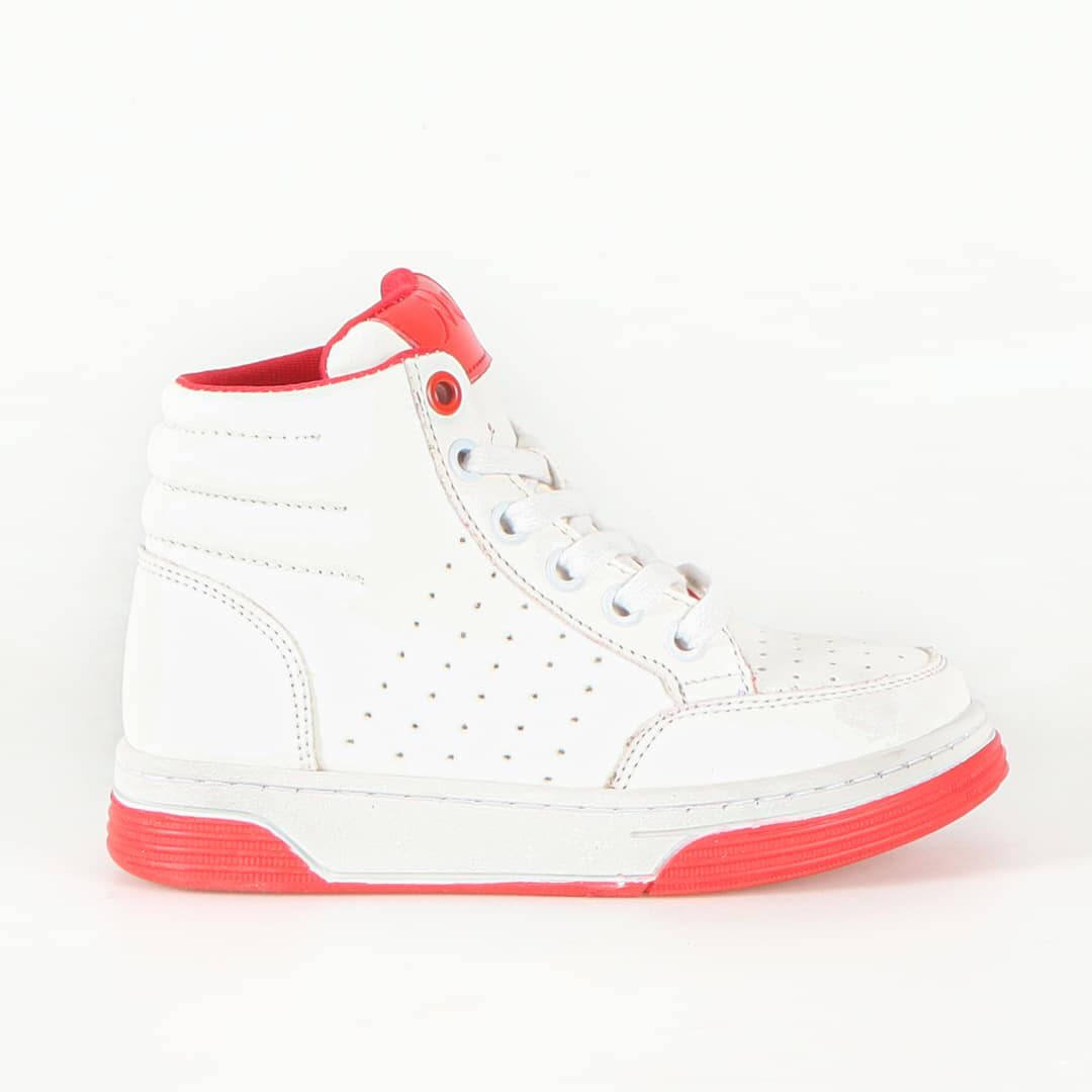 Roy - Baskets enfants en Rouge.